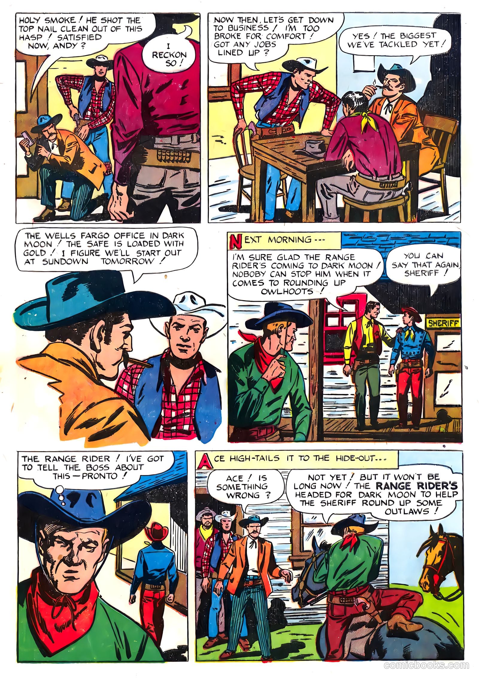 Range Rider #7 (1954) — page 29 of 36