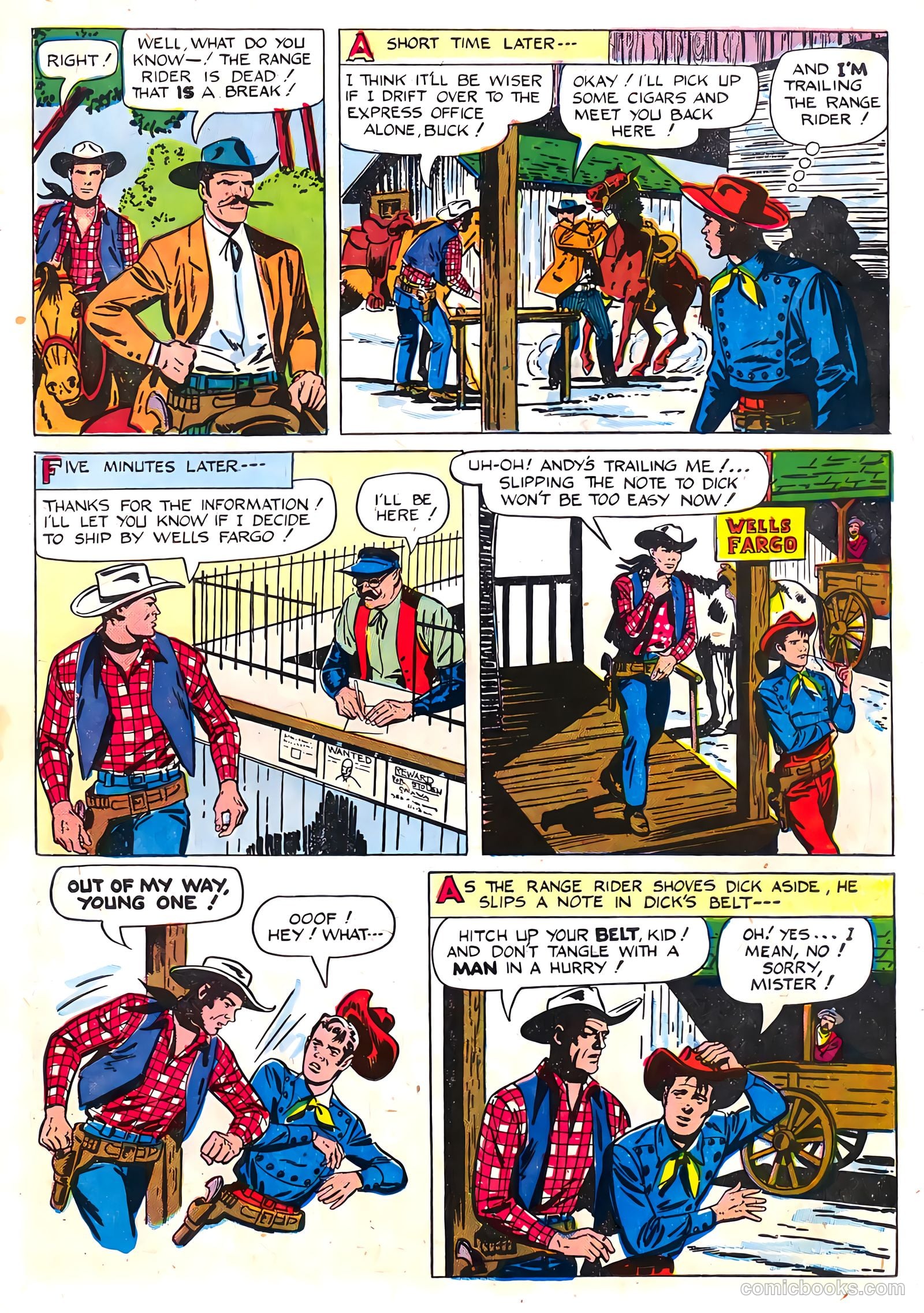 Range Rider #7 (1954) — page 31 of 36