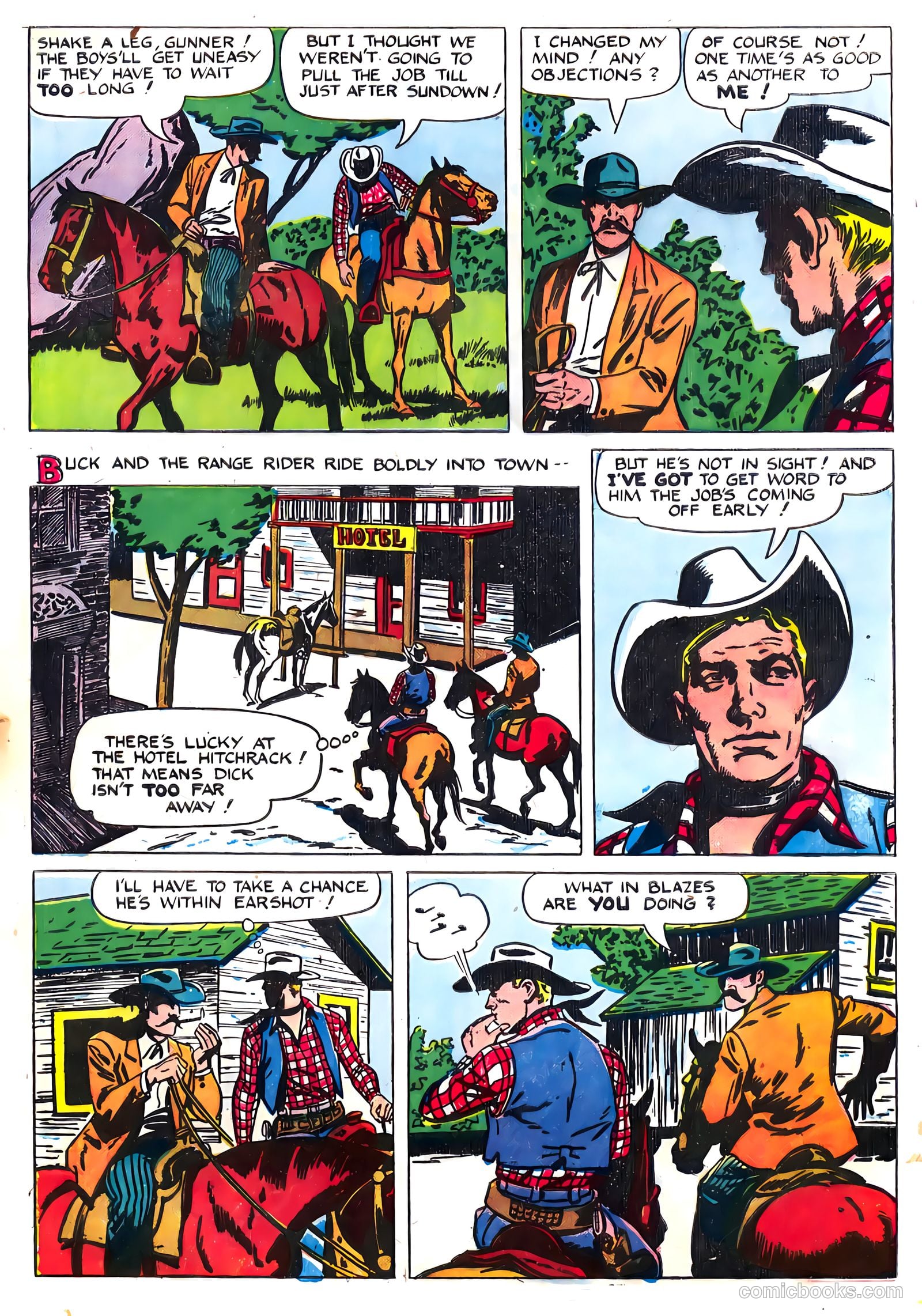 Range Rider #7 (1954) — page 33 of 36