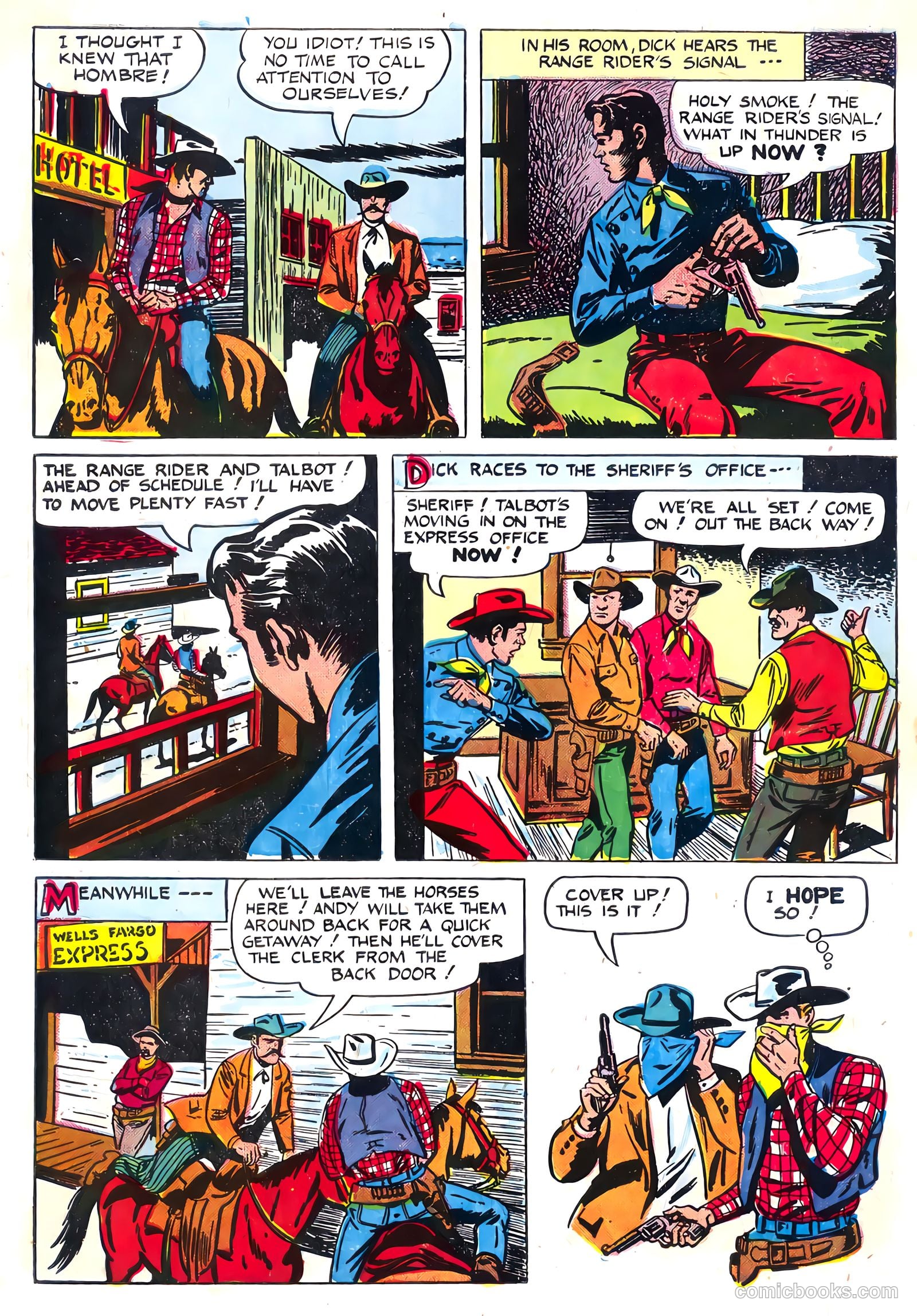 Range Rider #7 (1954) — page 34 of 36
