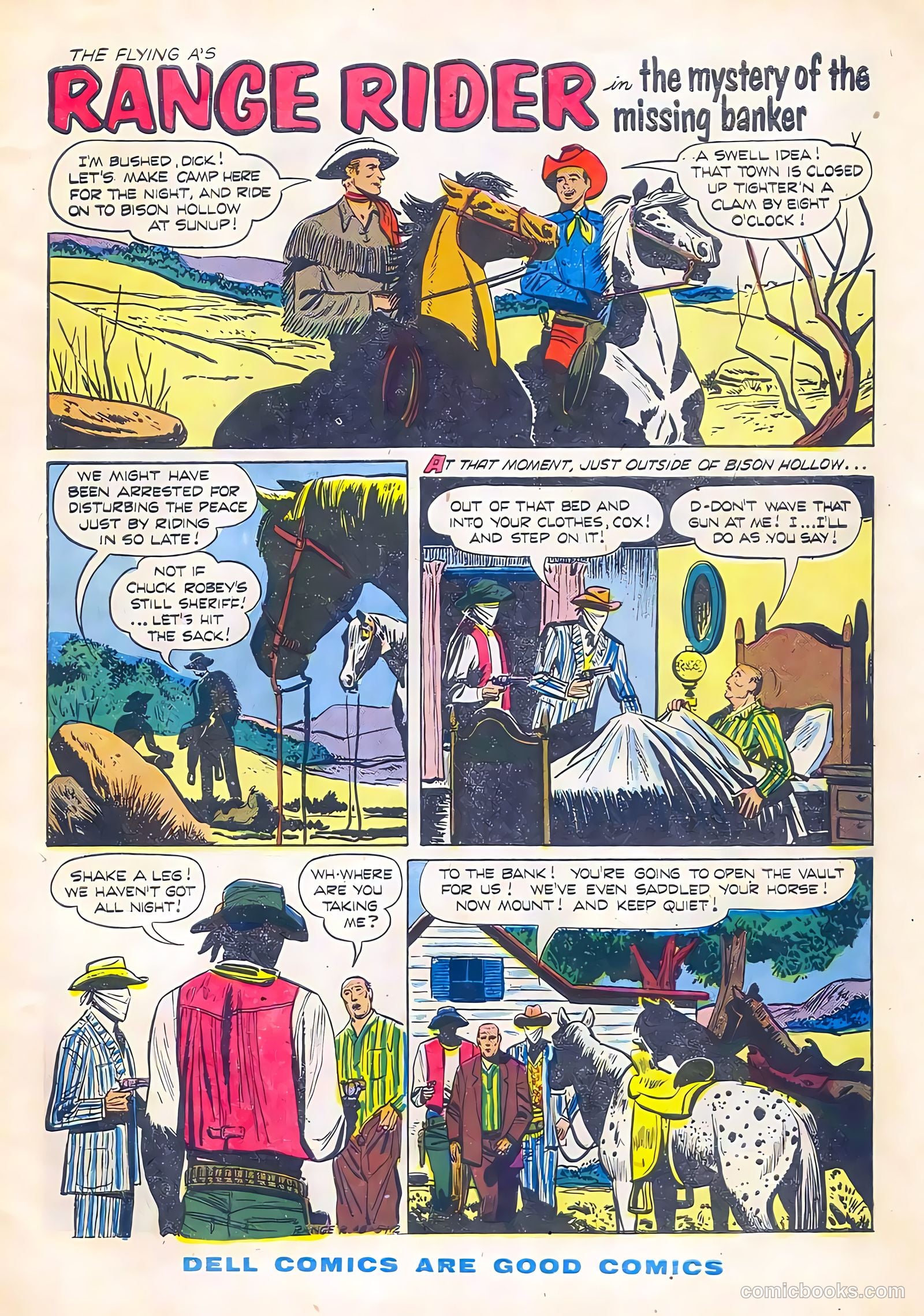 Range Rider #8 (1954) — page 3 of 36