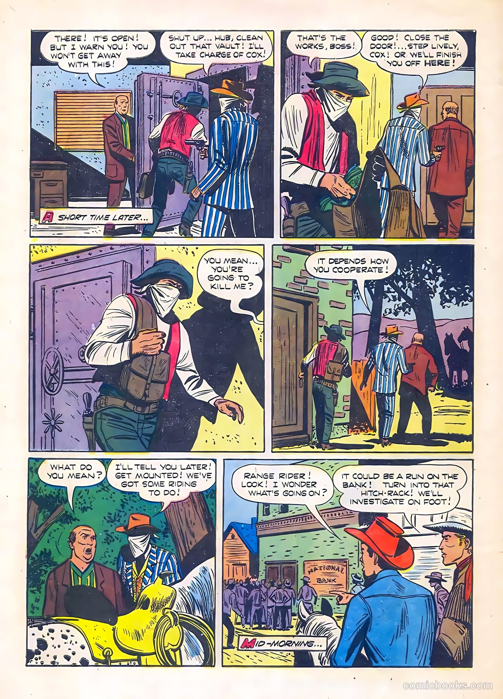 Range Rider #8 (1954) — page 4 of 36