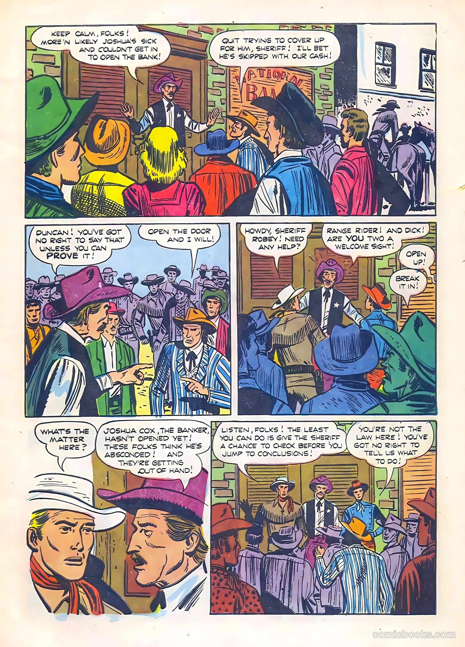 Range Rider #8 (1954) — page 5 of 36