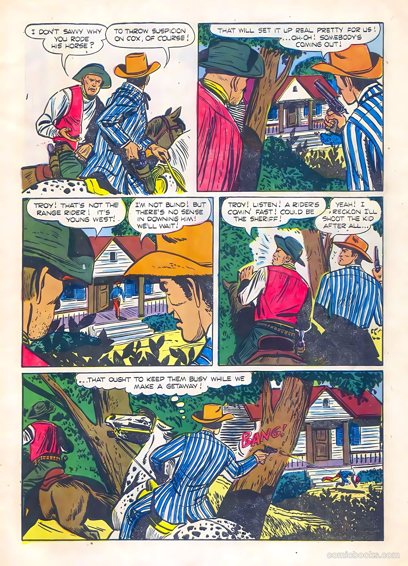 Range Rider #8 (1954) — page 7 of 36