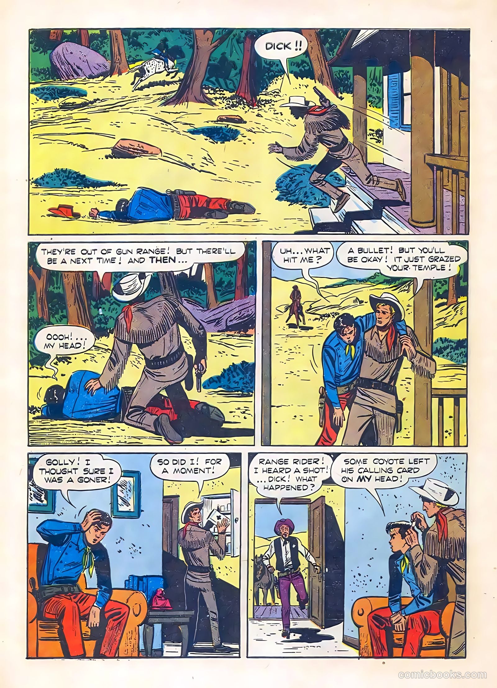 Range Rider #8 (1954) — page 8 of 36