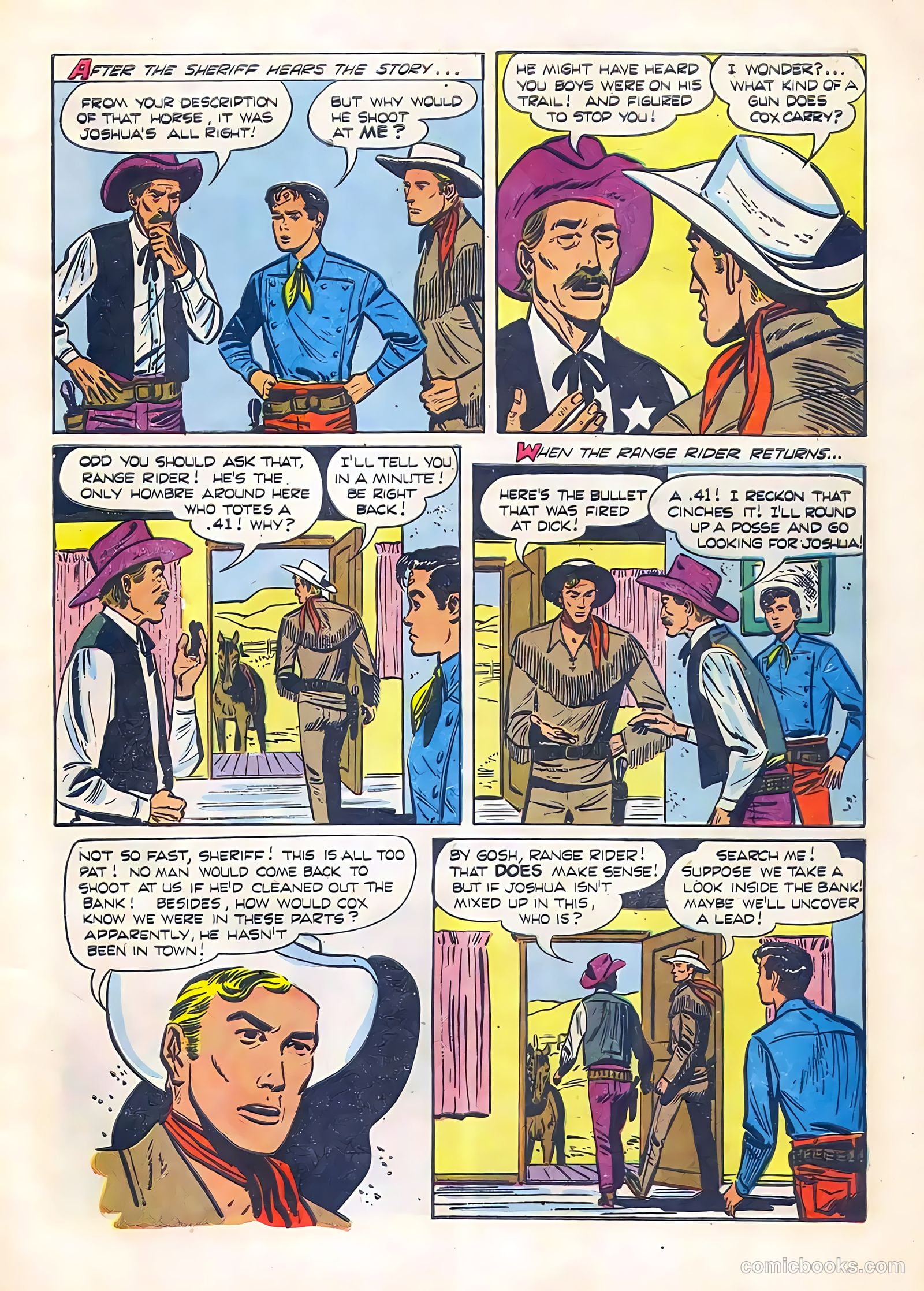 Range Rider #8 (1954) — page 9 of 36