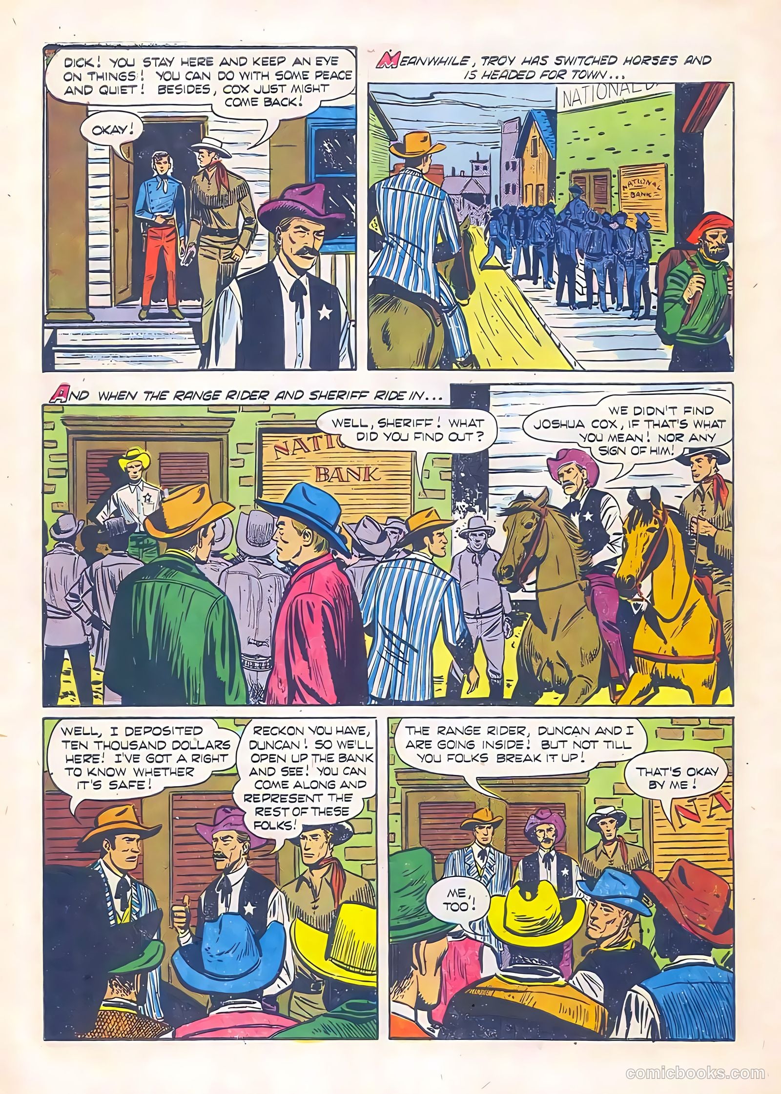Range Rider #8 (1954) — page 10 of 36