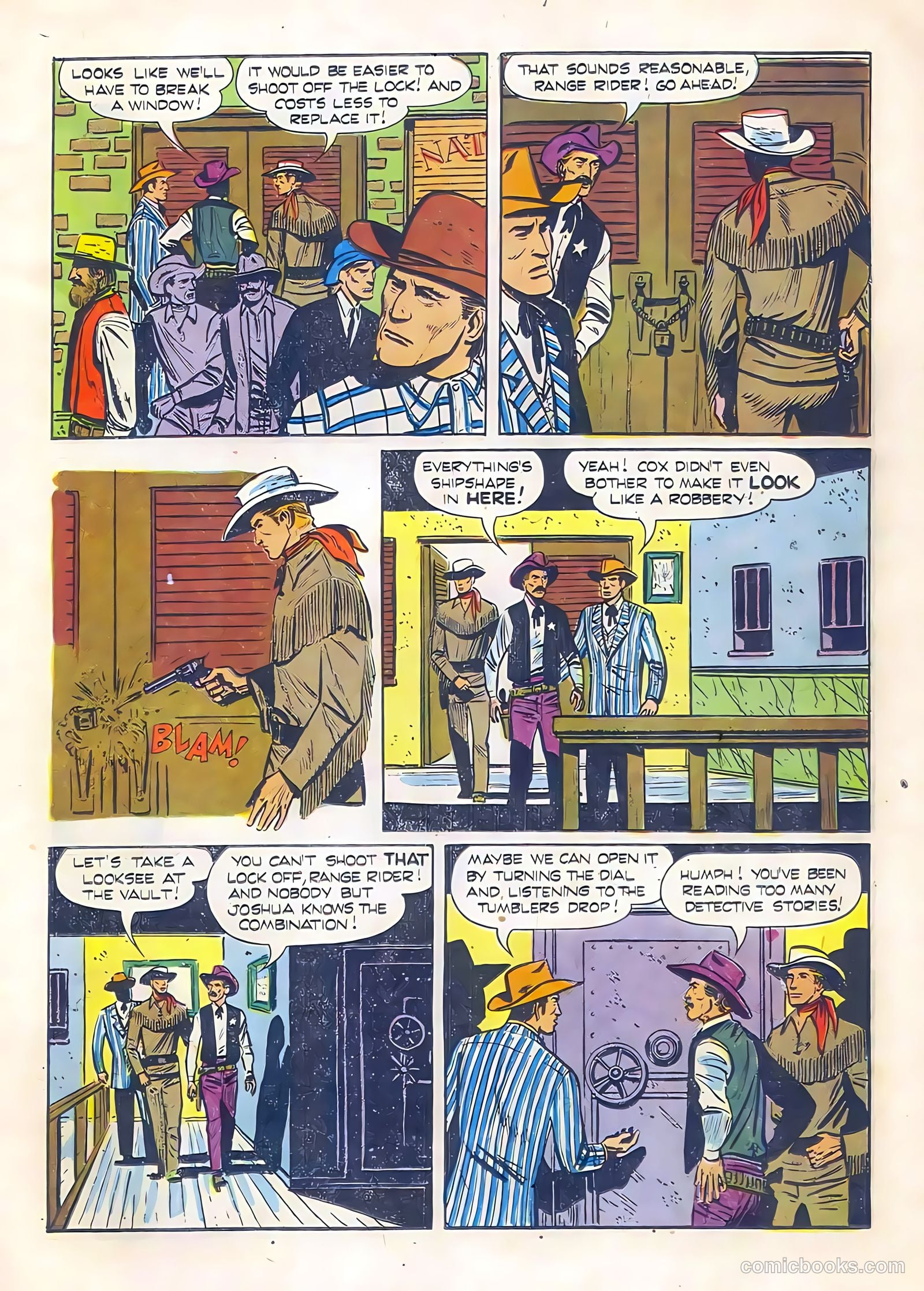 Range Rider #8 (1954) — page 11 of 36