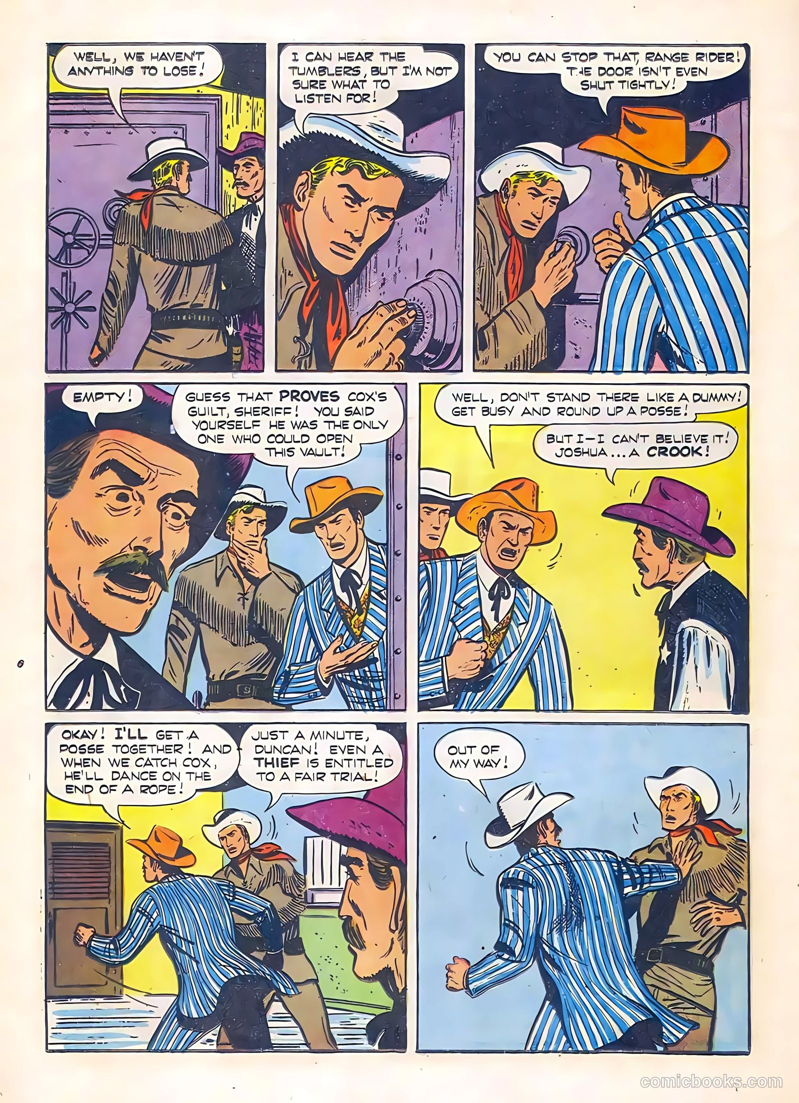 Range Rider #8 (1954) — page 12 of 36