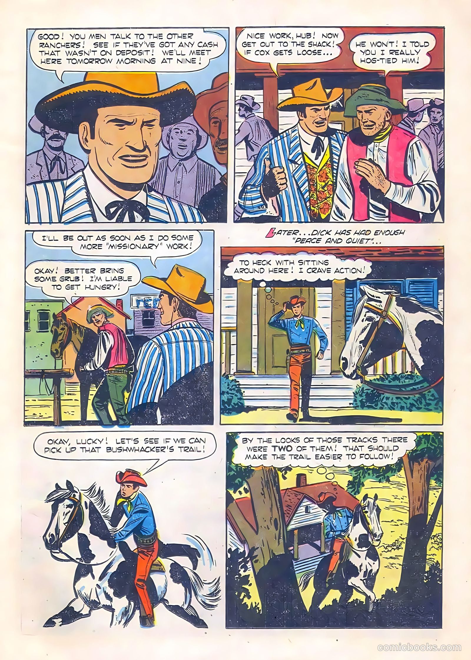 Range Rider #8 (1954) — page 15 of 36