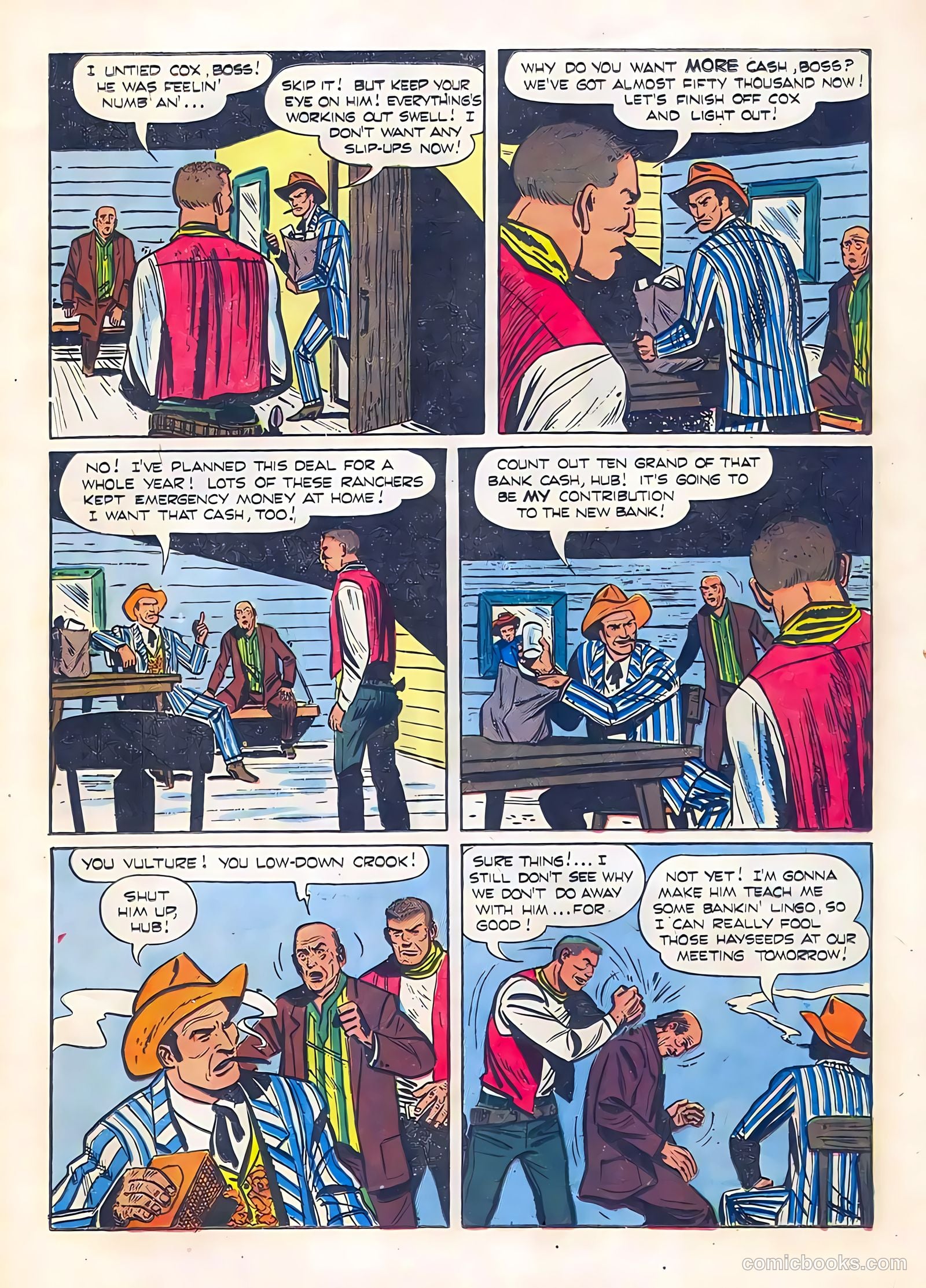 Range Rider #8 (1954) — page 17 of 36