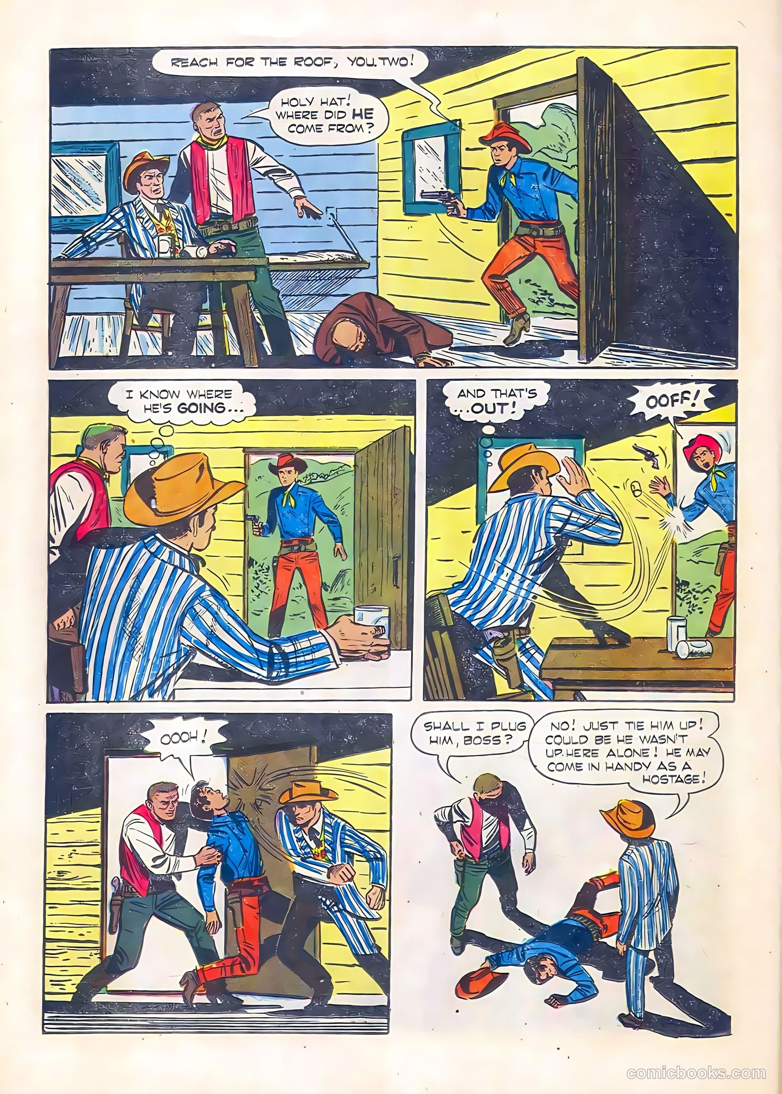Range Rider #8 (1954) — page 18 of 36