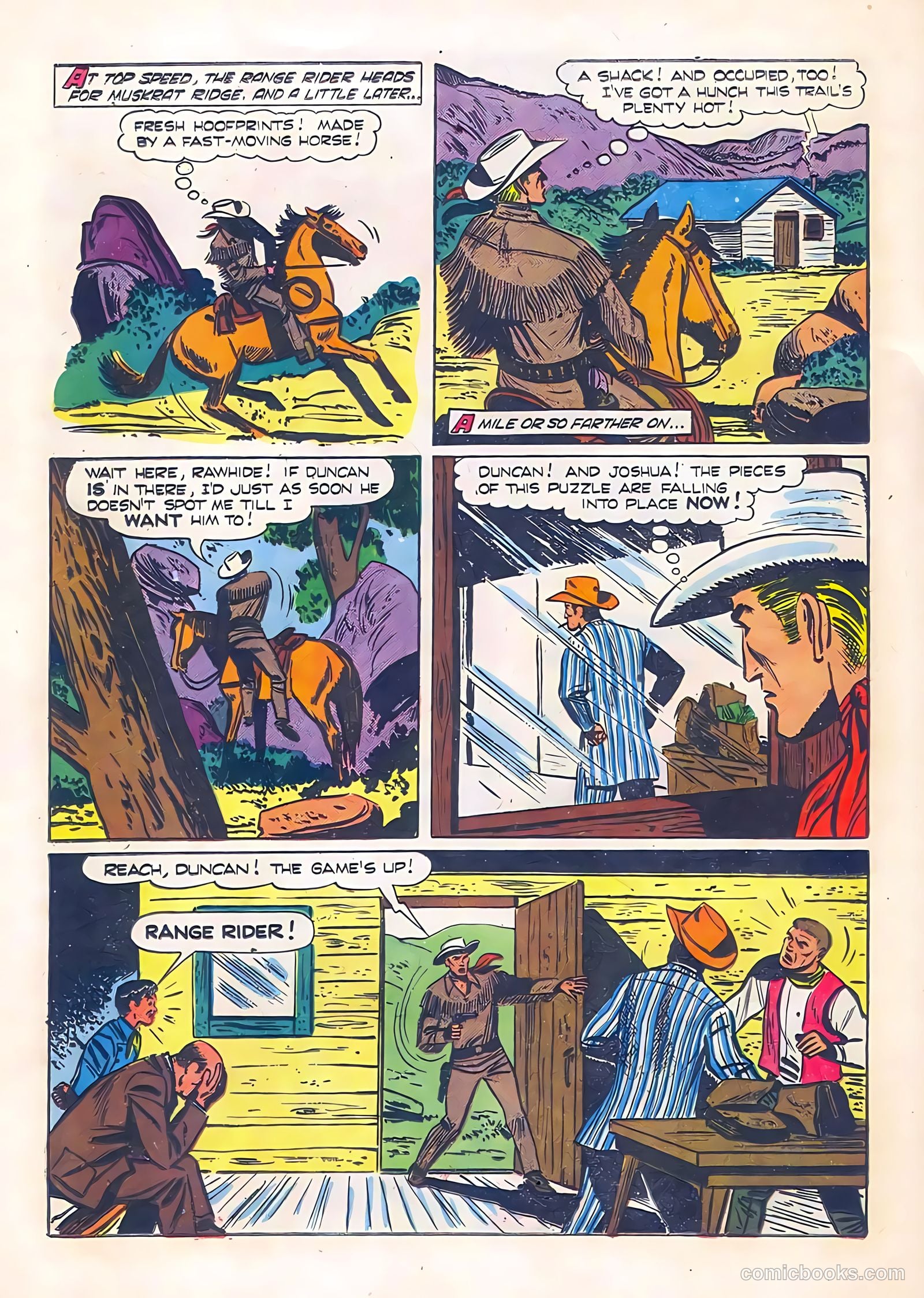 Range Rider #8 (1954) — page 20 of 36