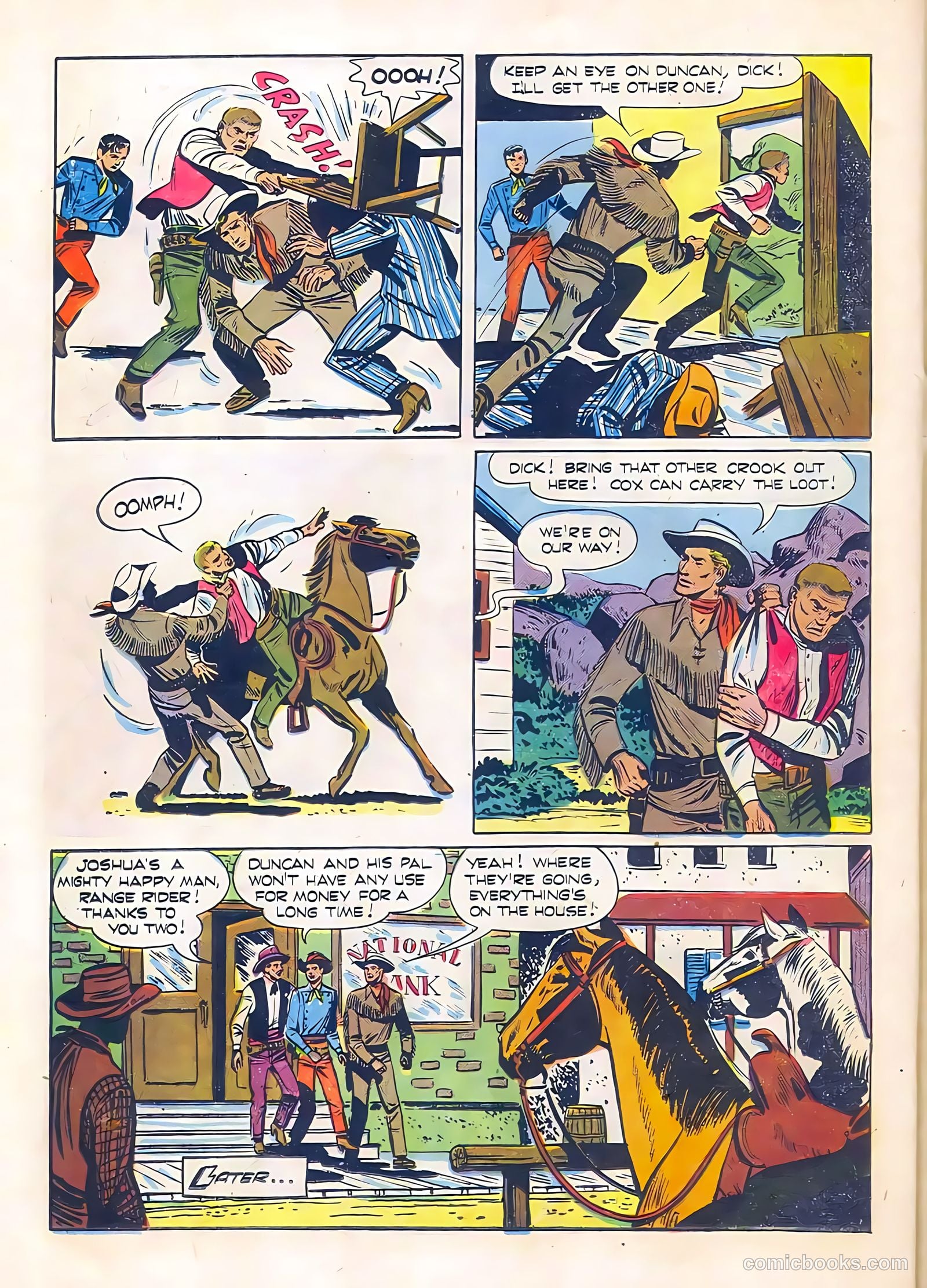 Range Rider #8 (1954) — page 22 of 36