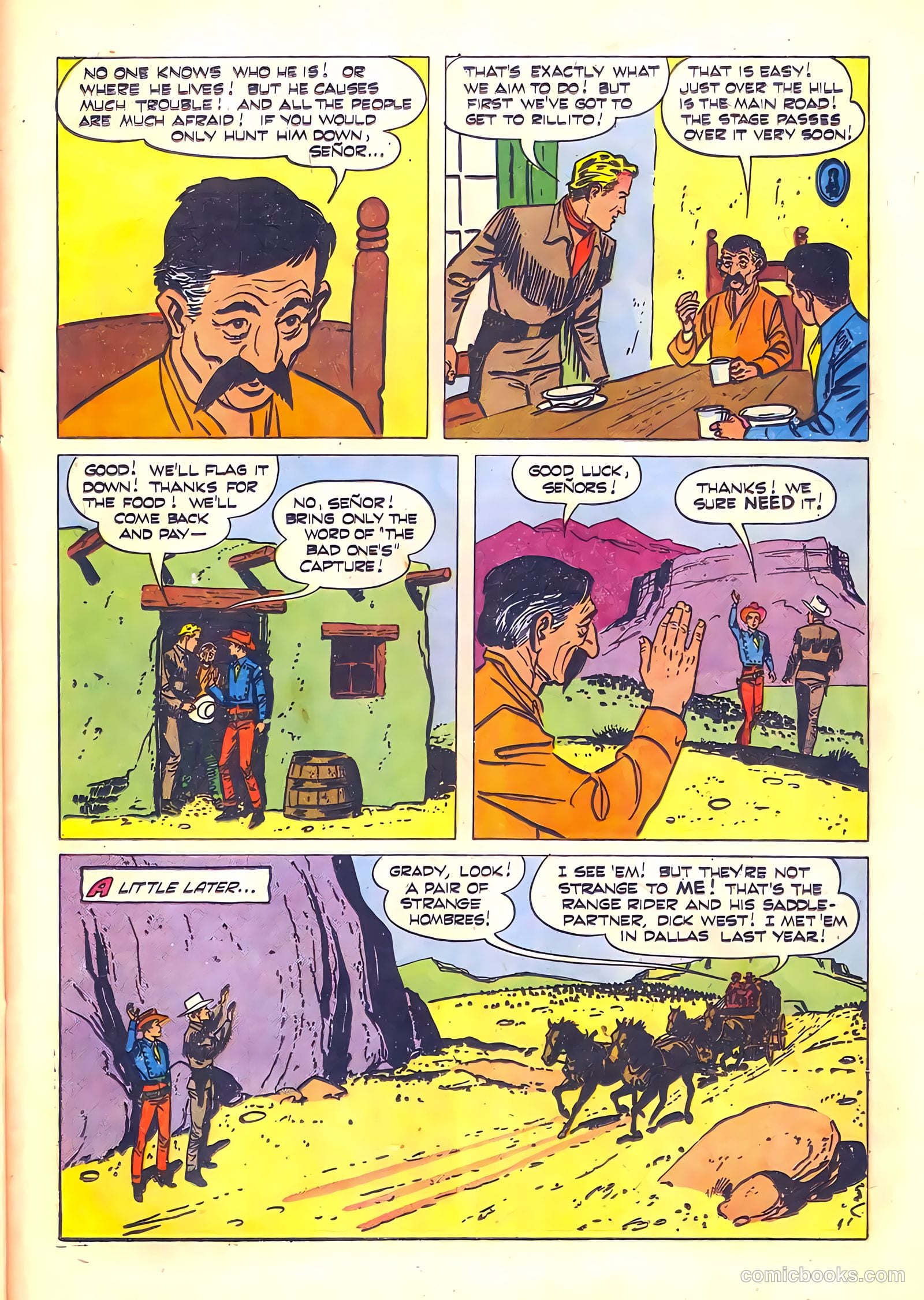 Range Rider #8 (1954) — page 25 of 36