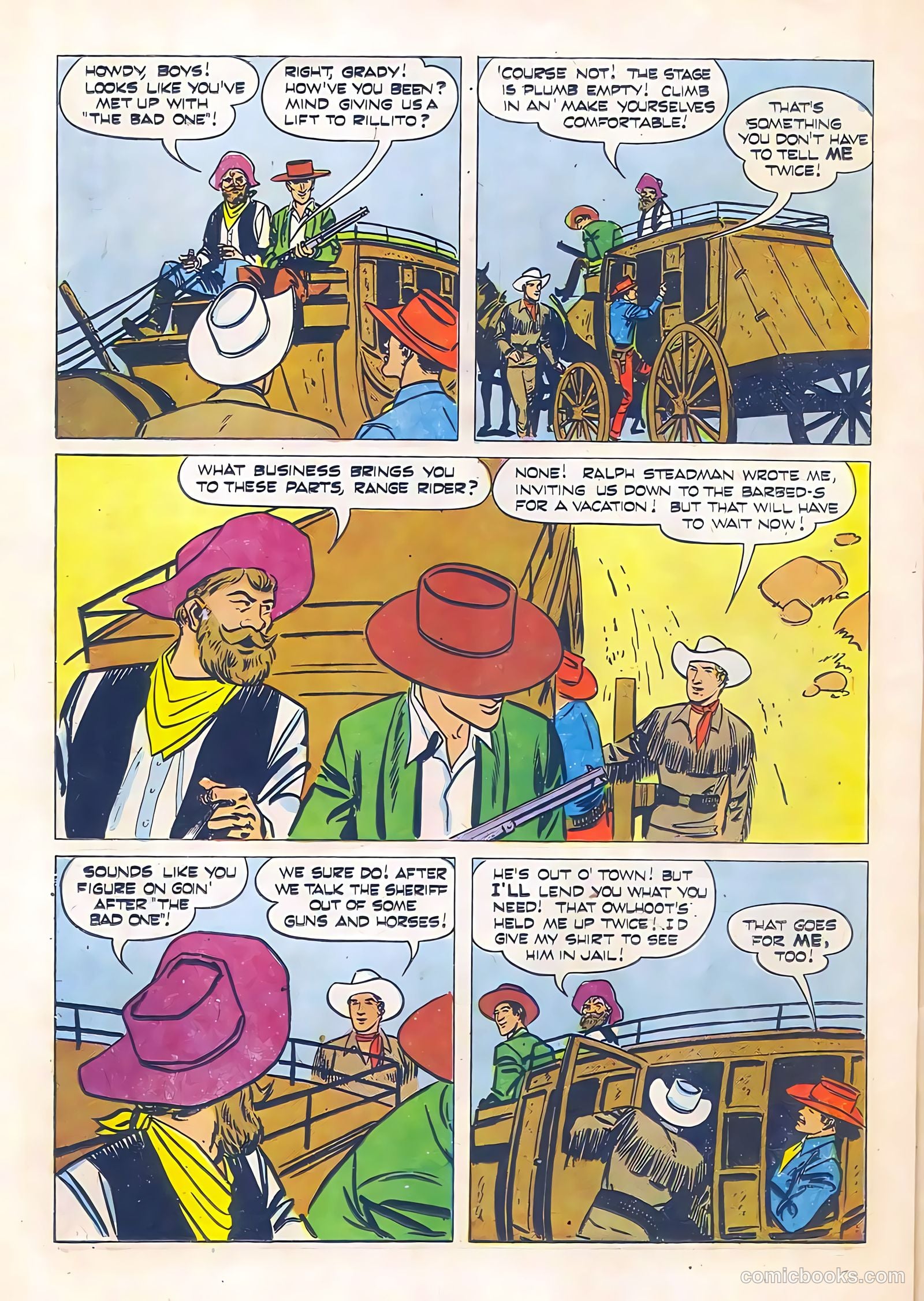 Range Rider #8 (1954) — page 26 of 36