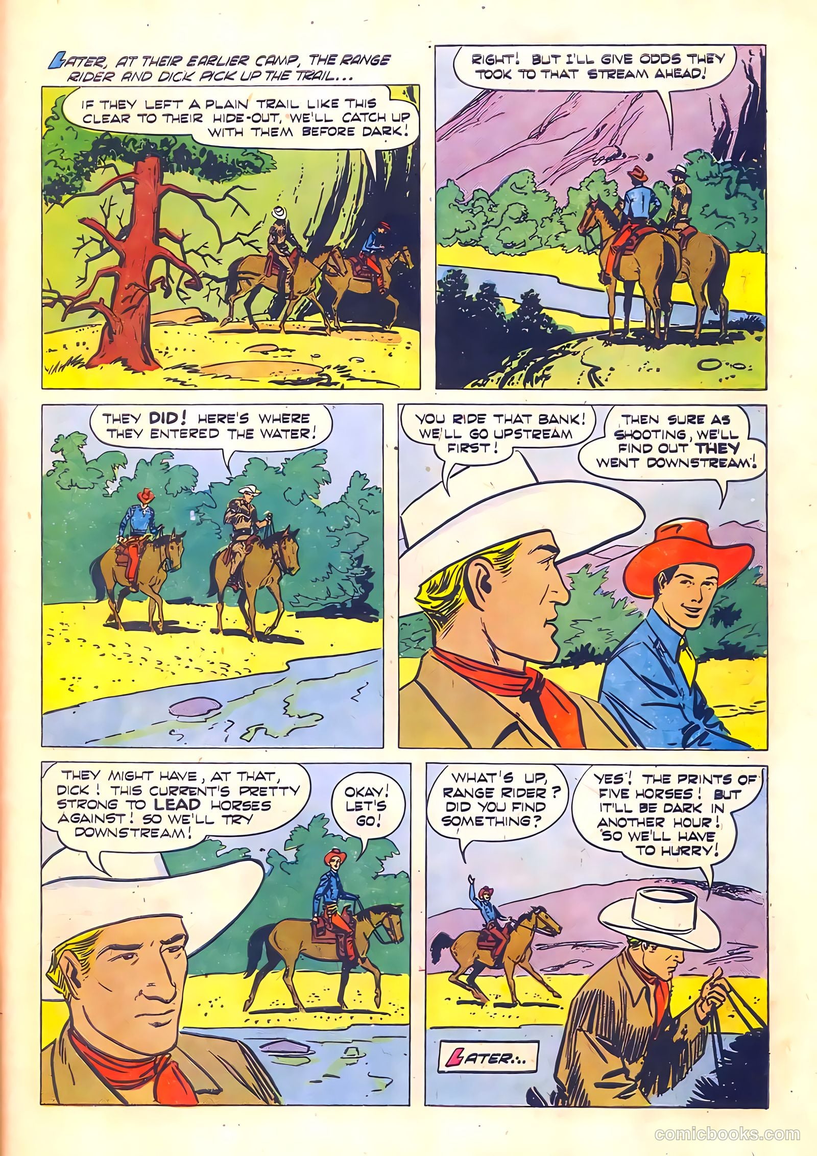 Range Rider #8 (1954) — page 27 of 36