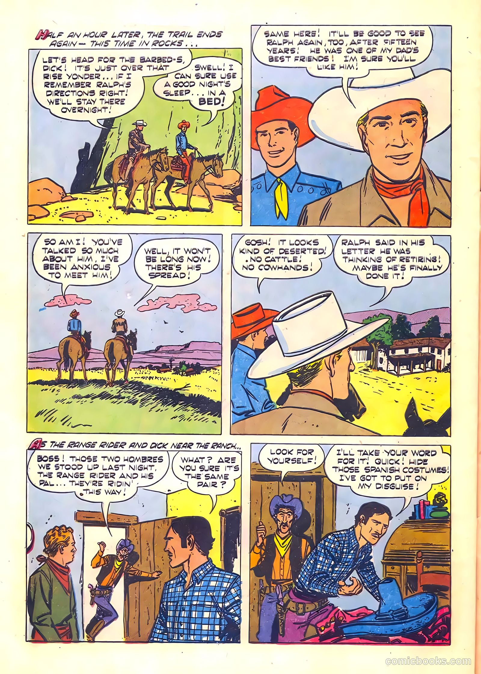 Range Rider #8 (1954) — page 28 of 36