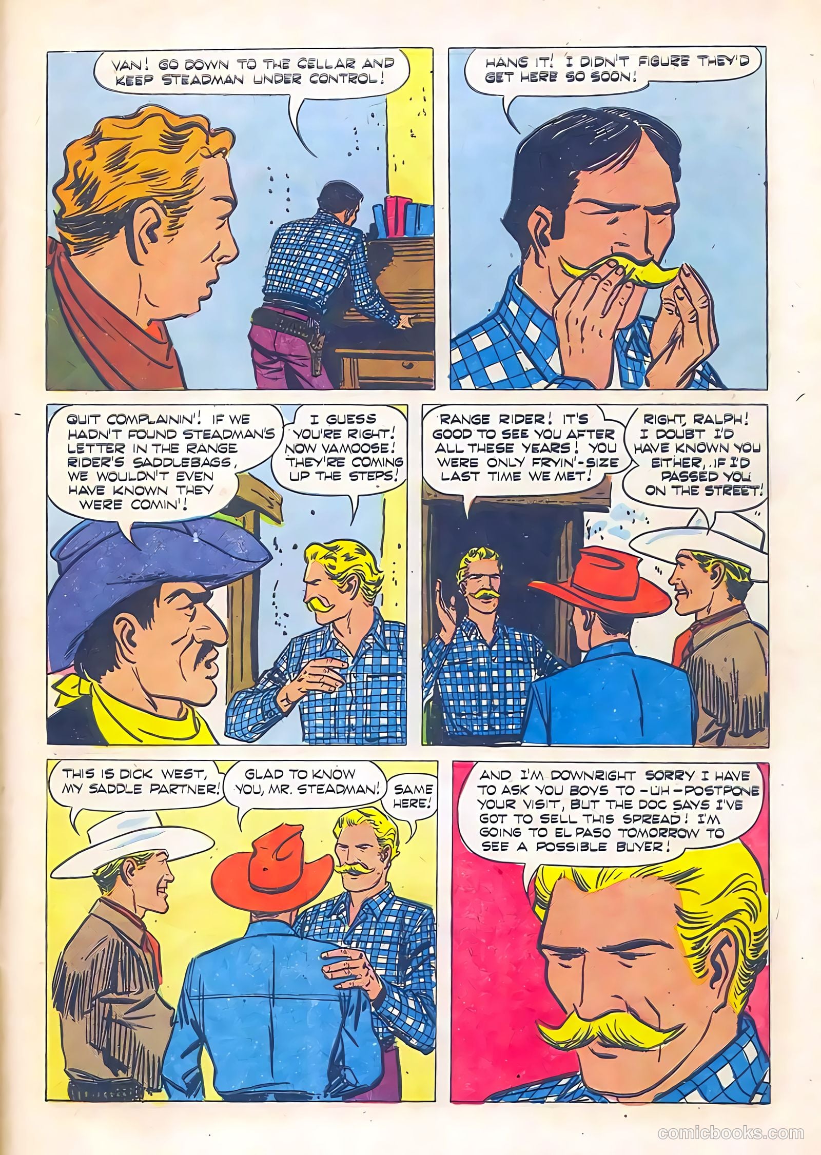 Range Rider #8 (1954) — page 29 of 36