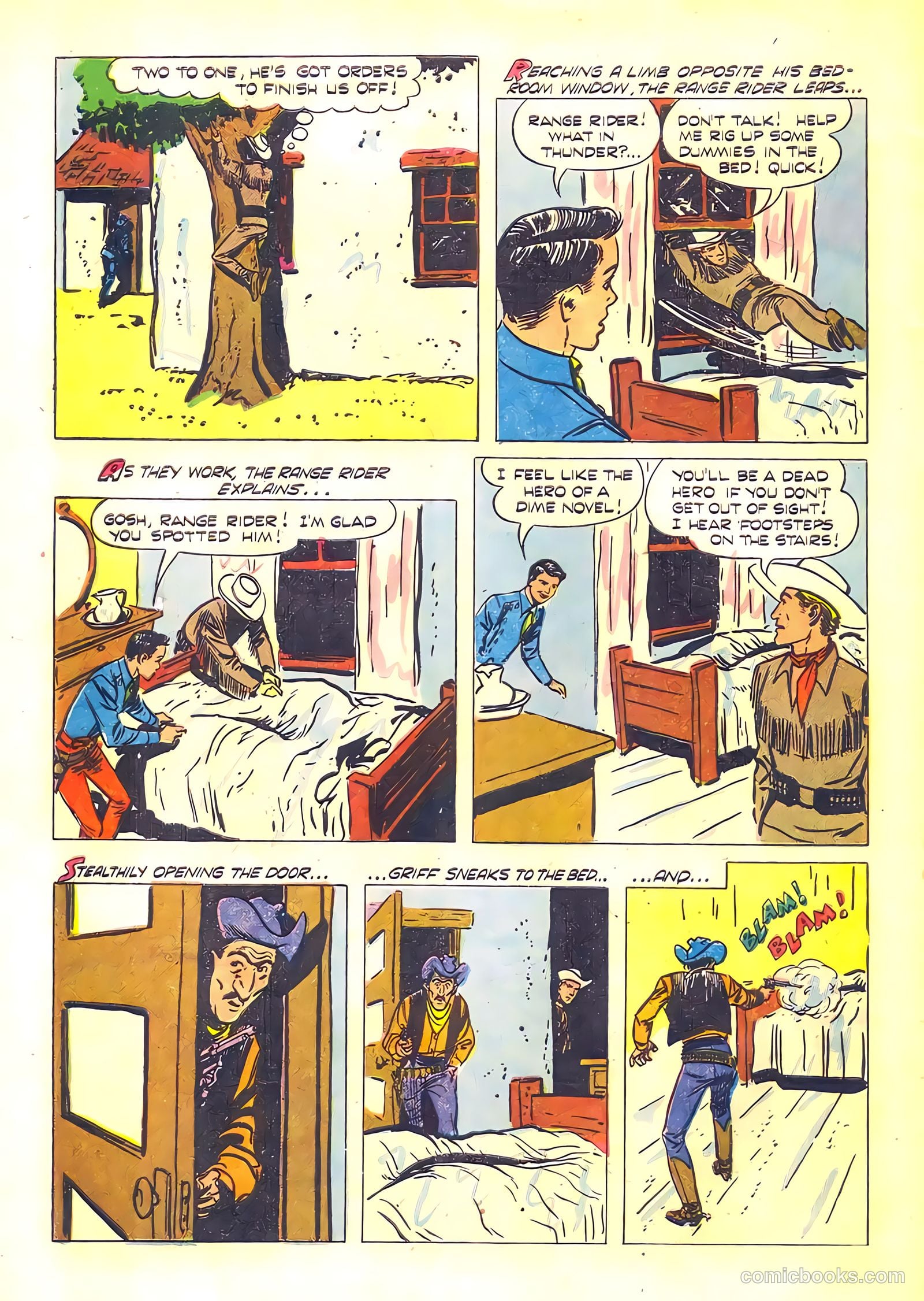 Range Rider #8 (1954) — page 32 of 36