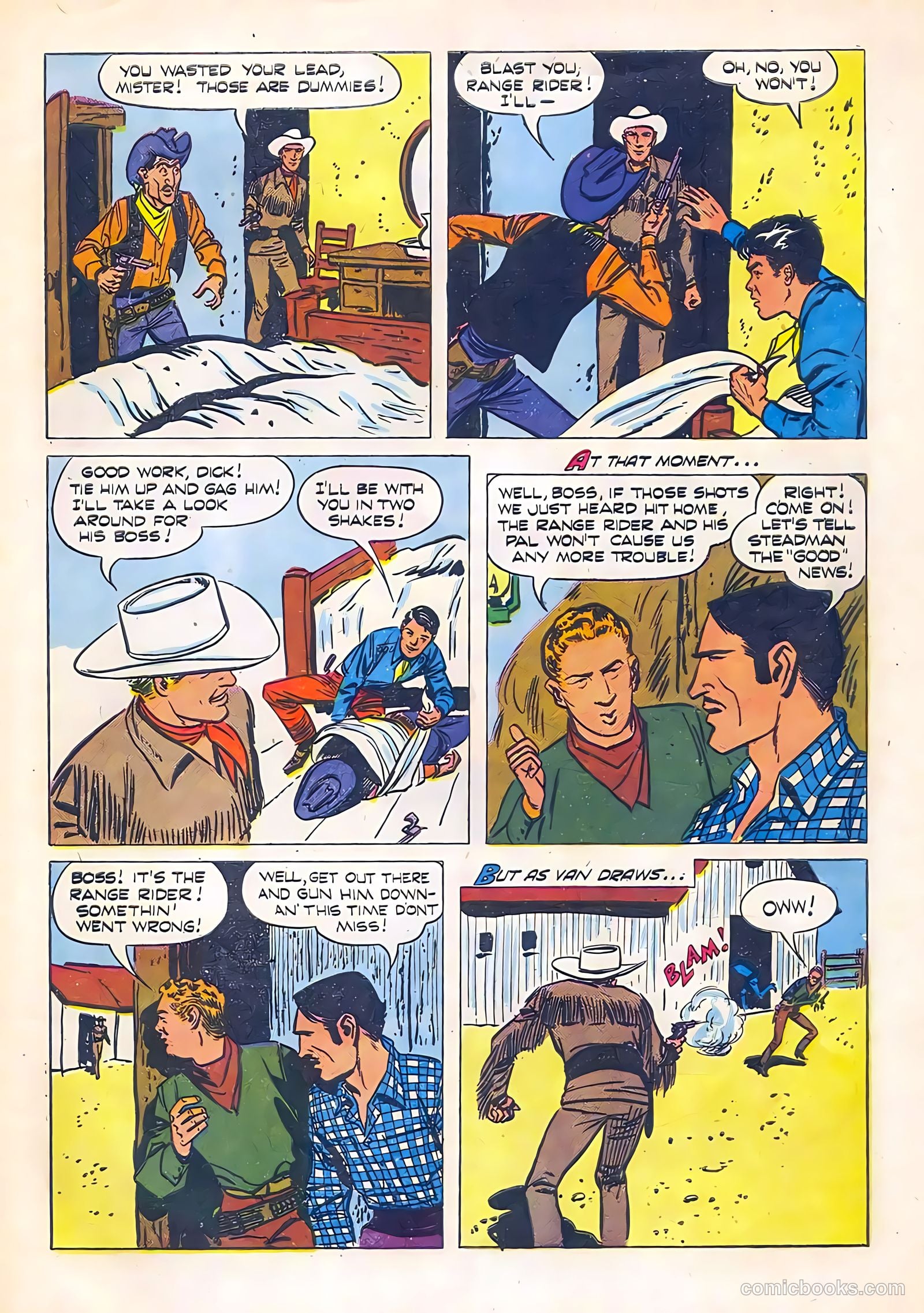 Range Rider #8 (1954) — page 33 of 36