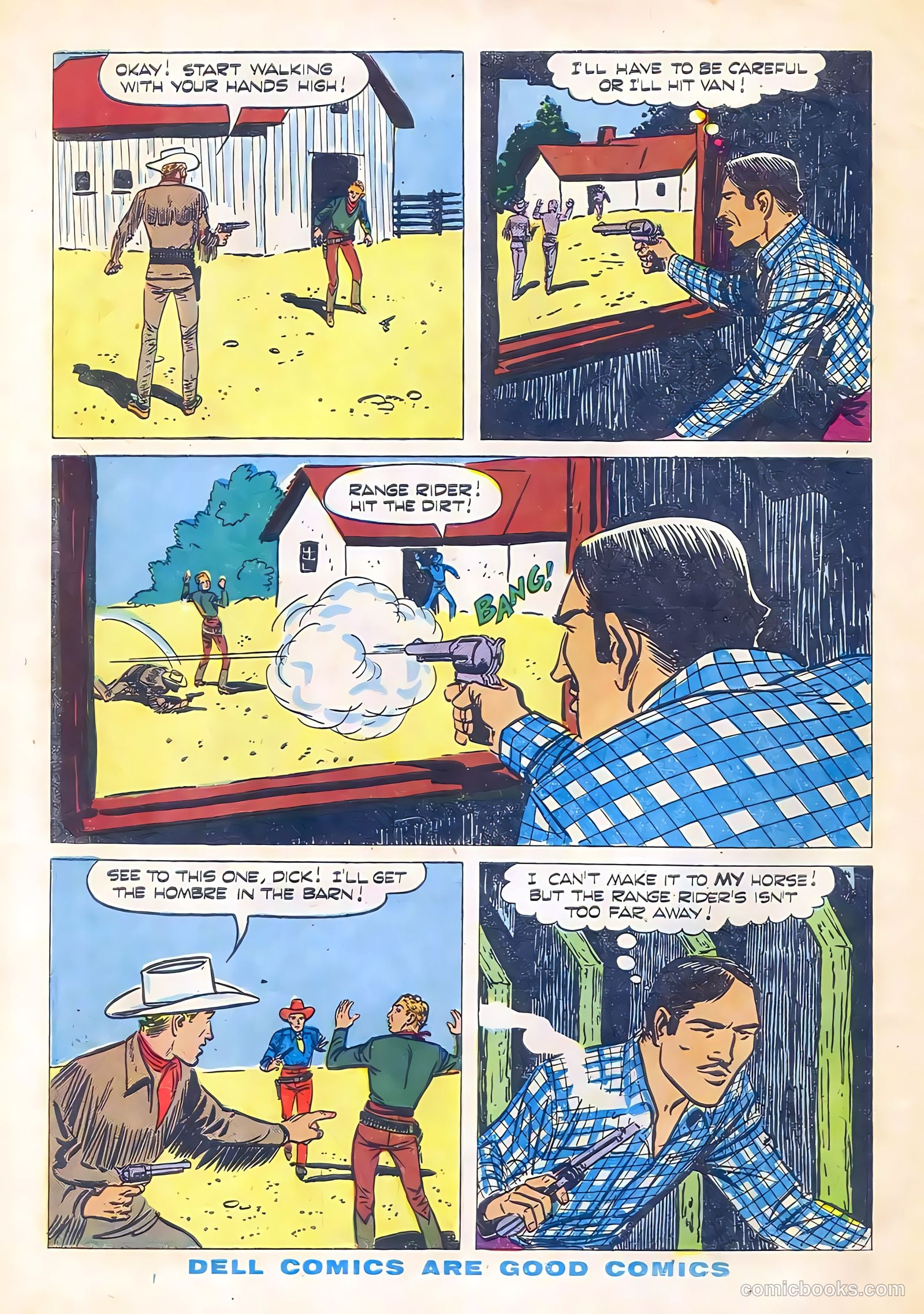 Range Rider #8 (1954) — page 34 of 36