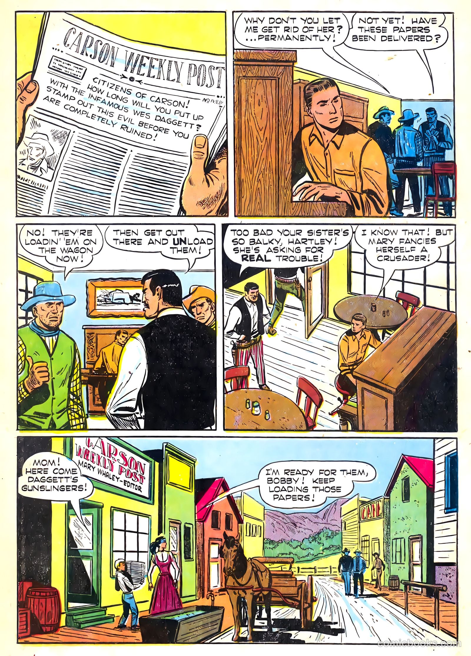 Range Rider #9 (1955) — page 4 of 36
