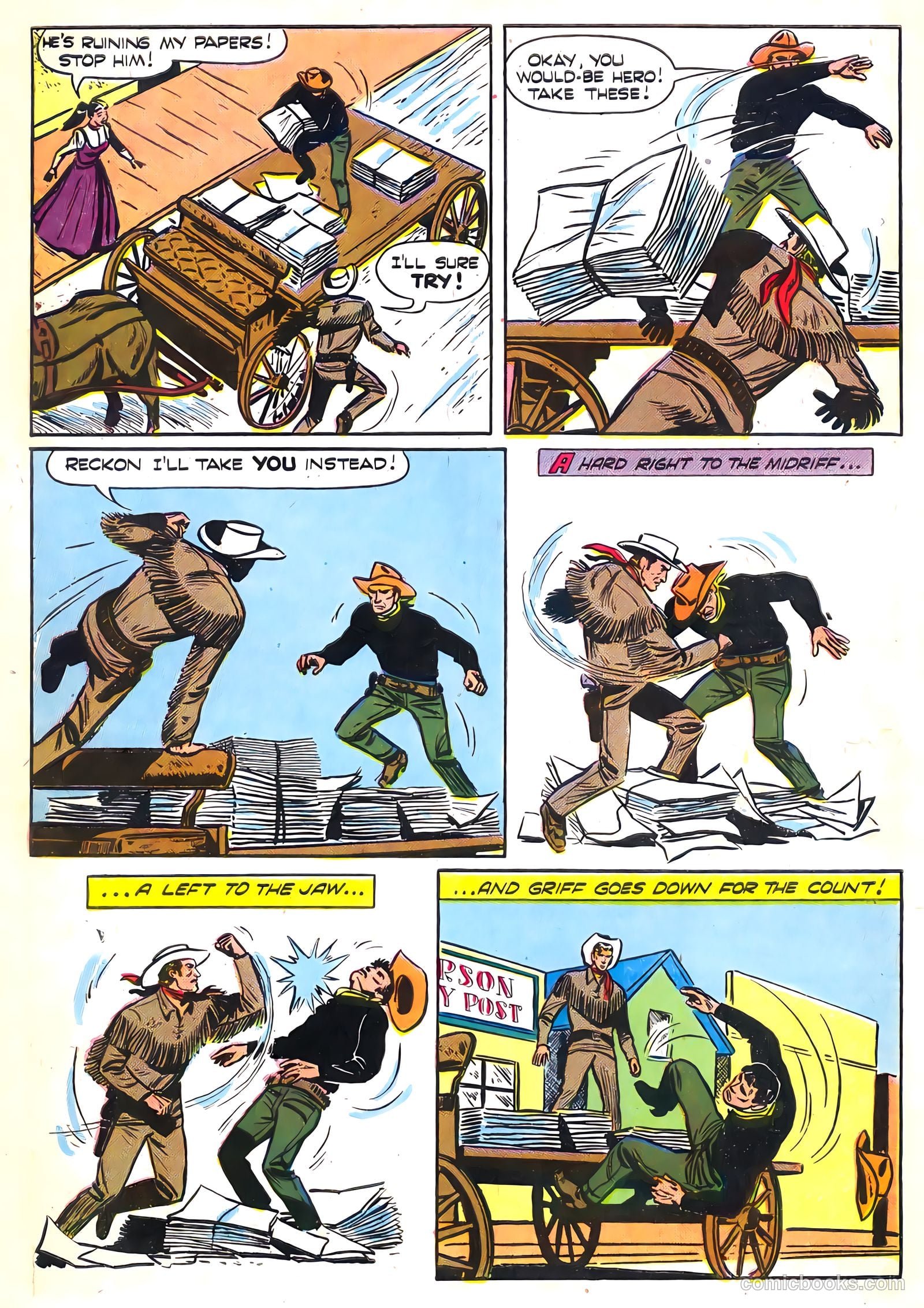 Range Rider #9 (1955) — page 6 of 36