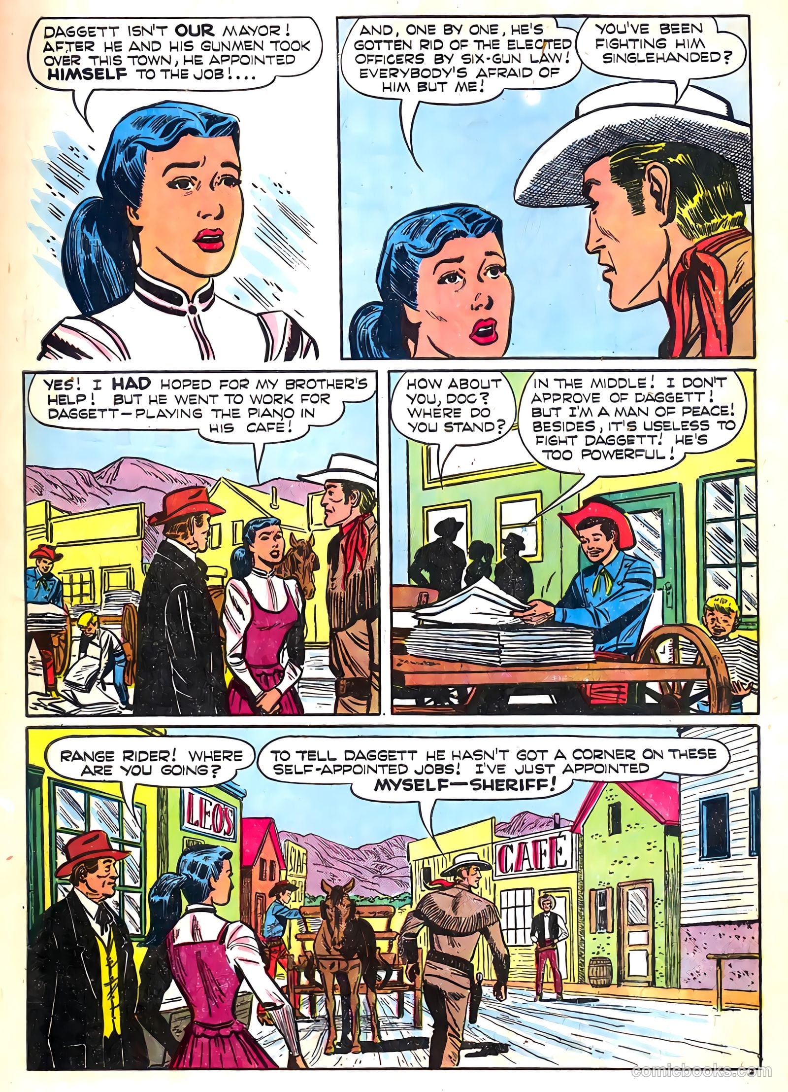 Range Rider #9 (1955) — page 9 of 36