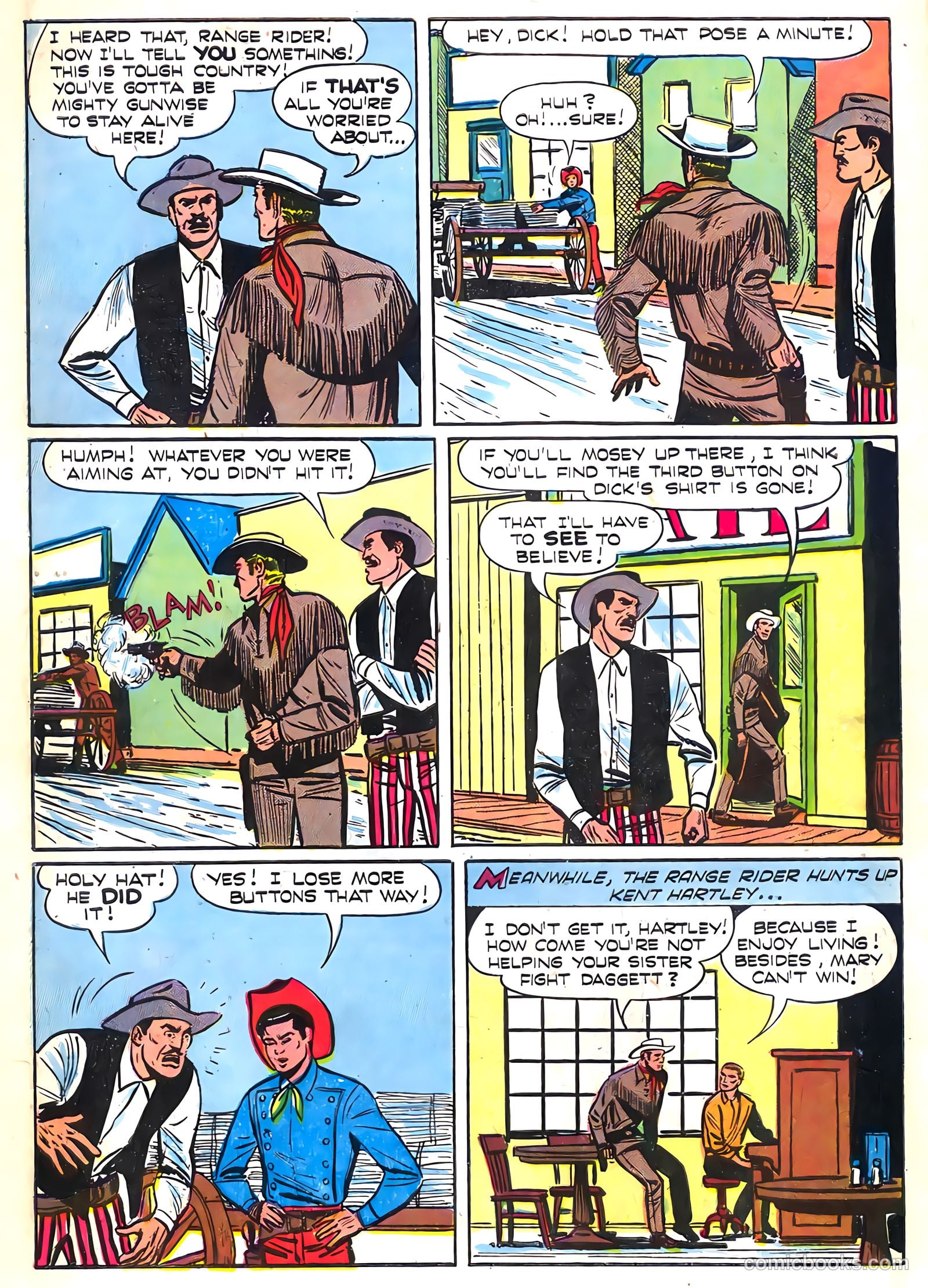 Range Rider #9 (1955) — page 10 of 36