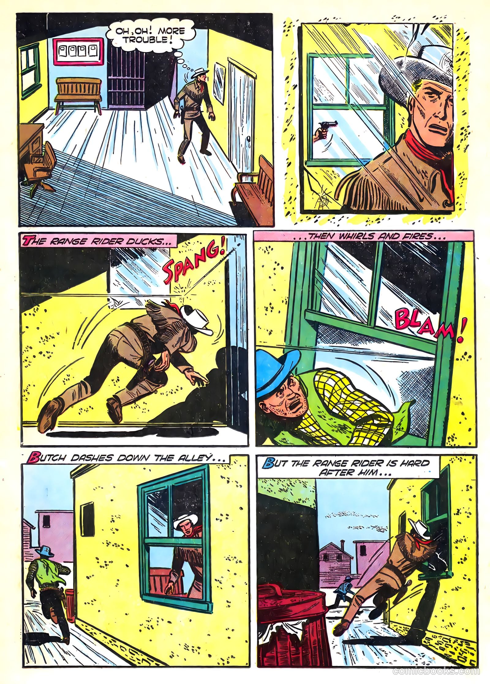 Range Rider #9 (1955) — page 12 of 36