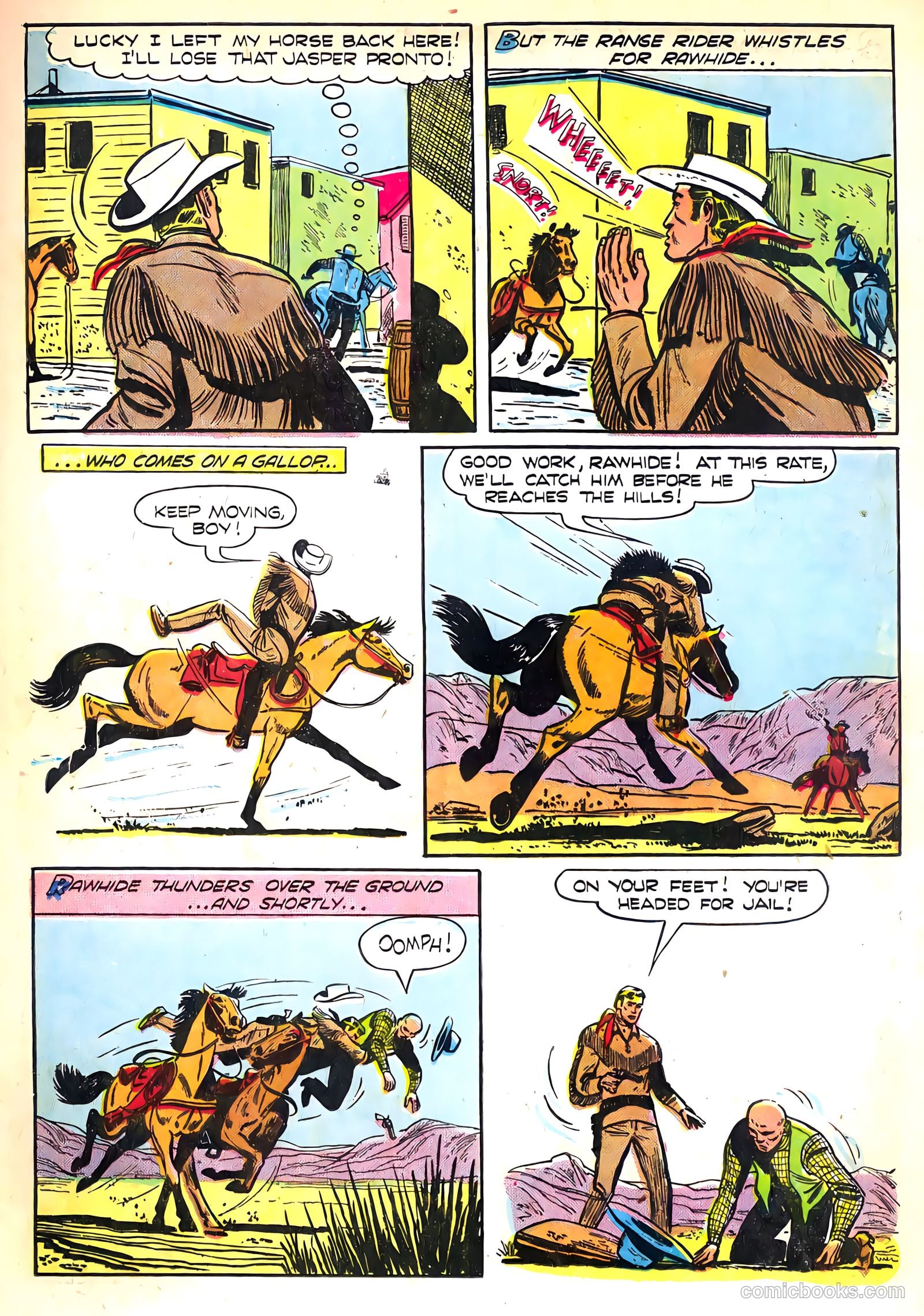 Range Rider #9 (1955) — page 13 of 36