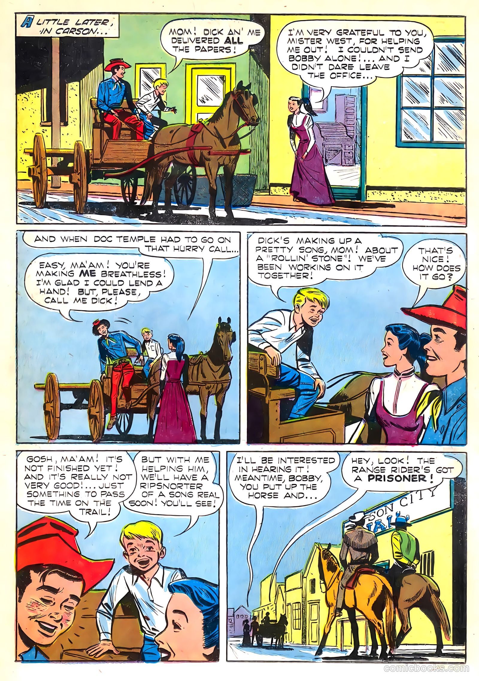 Range Rider #9 (1955) — page 14 of 36
