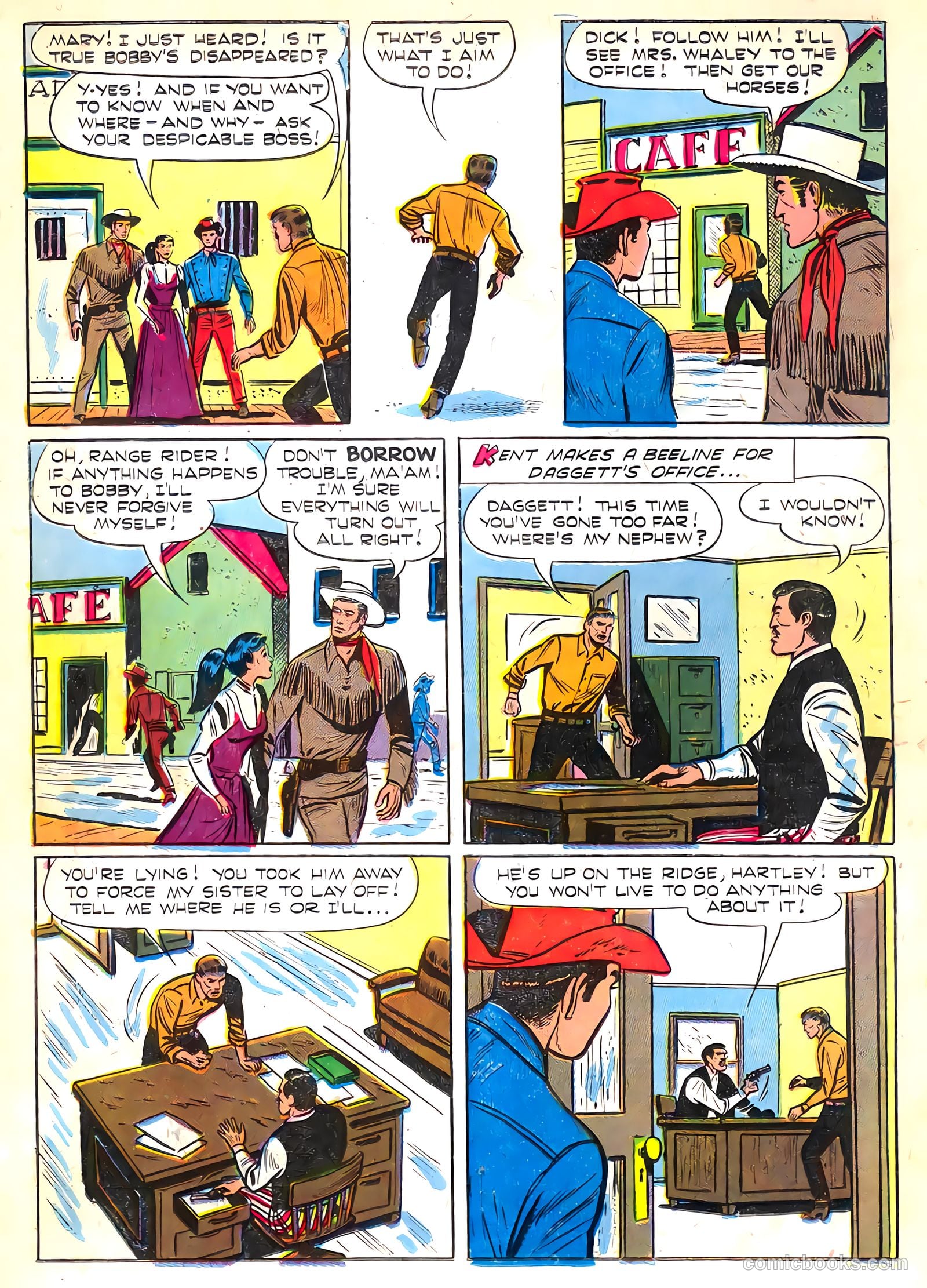 Range Rider #9 (1955) — page 18 of 36