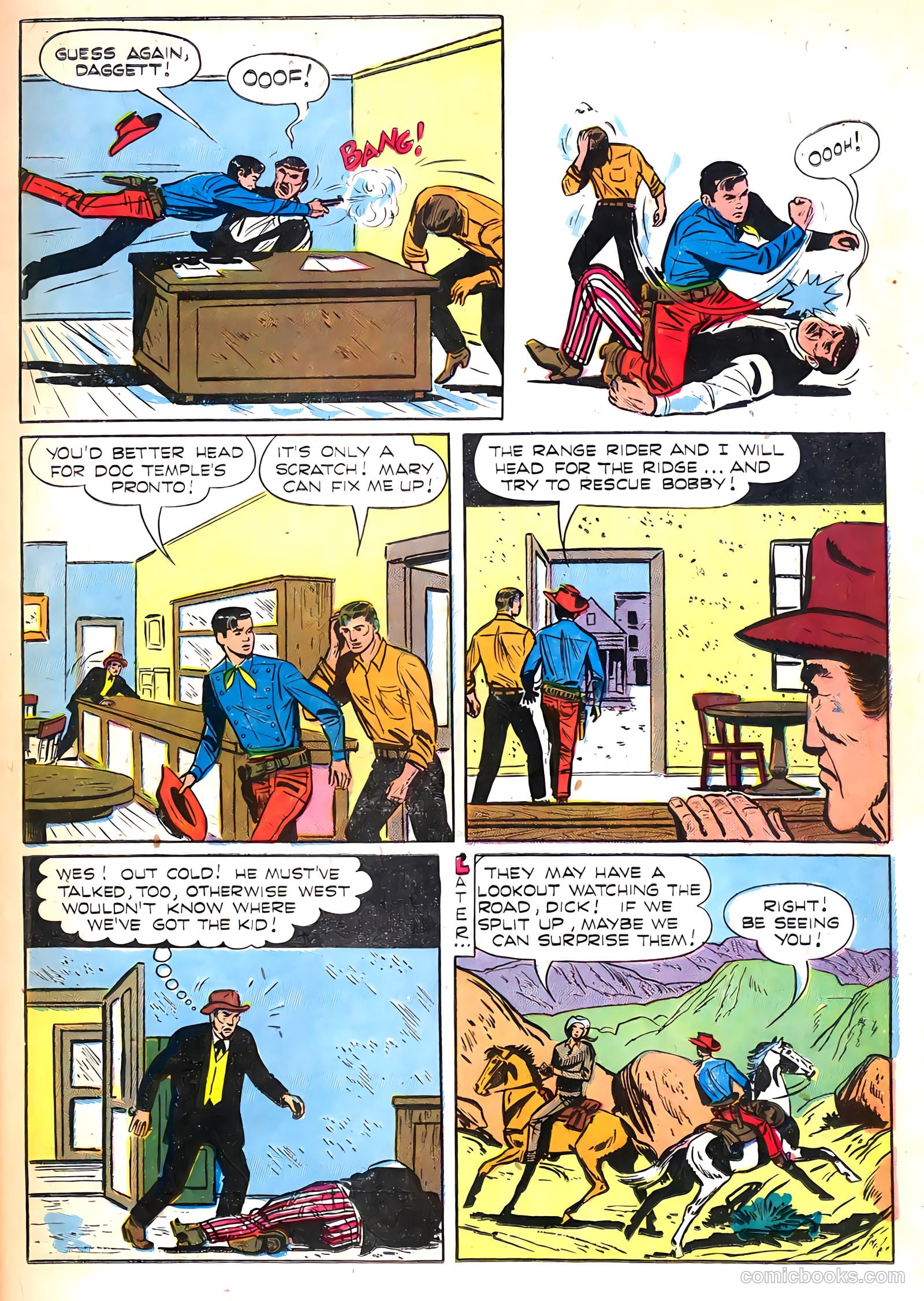 Range Rider #9 (1955) — page 19 of 36