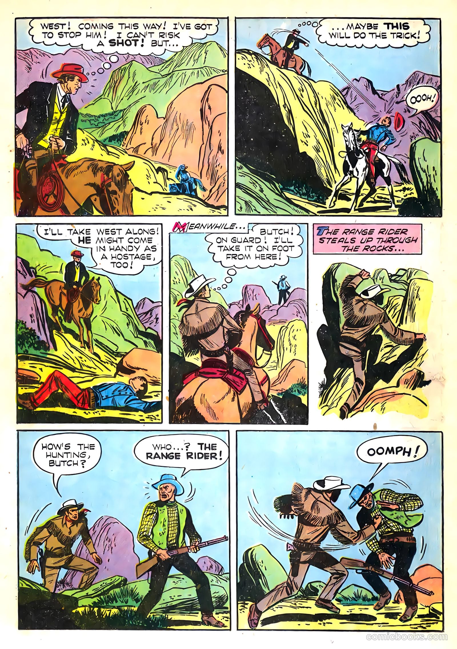 Range Rider #9 (1955) — page 20 of 36