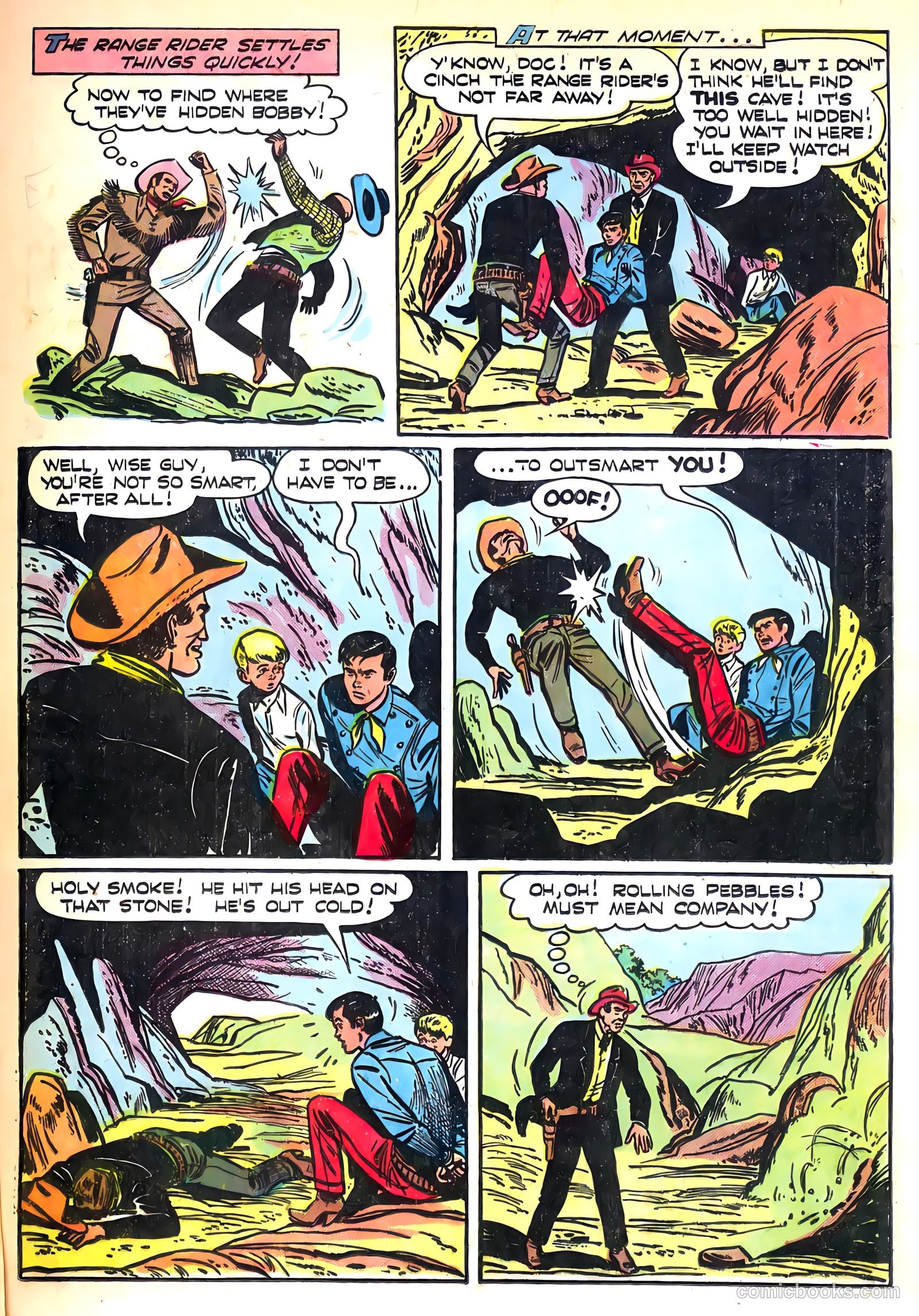 Range Rider #9 (1955) — page 21 of 36