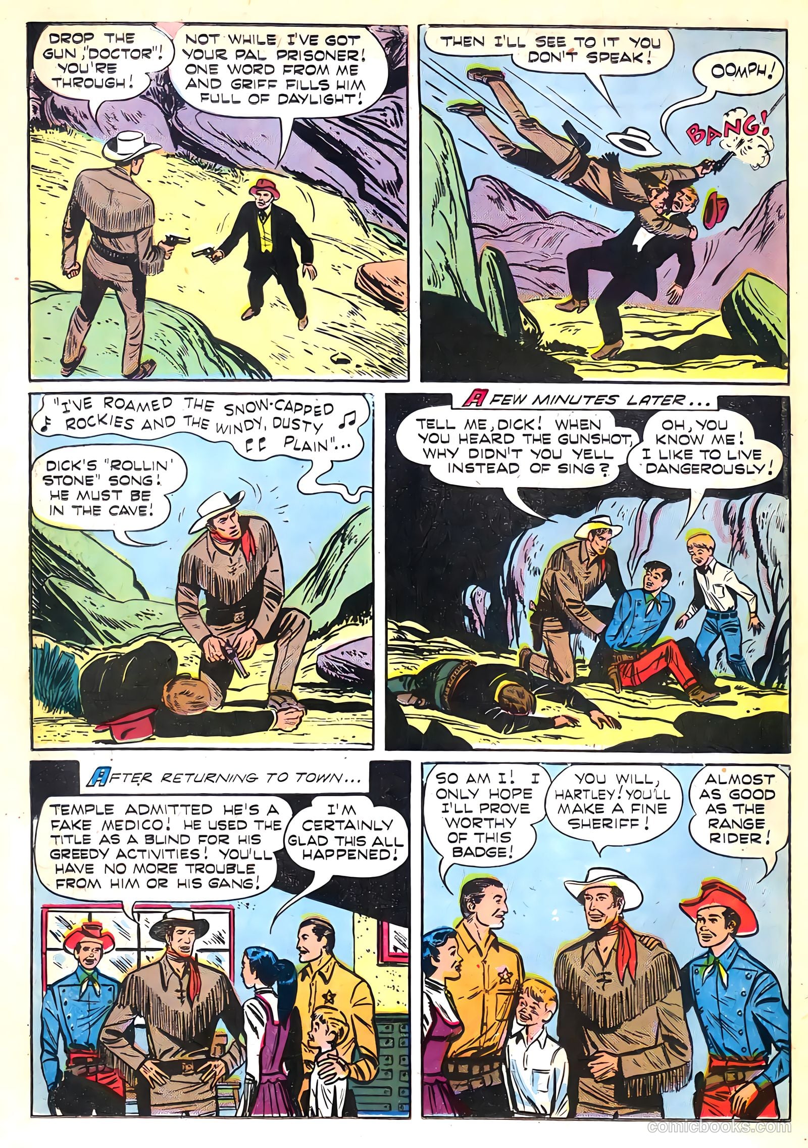 Range Rider #9 (1955) — page 22 of 36