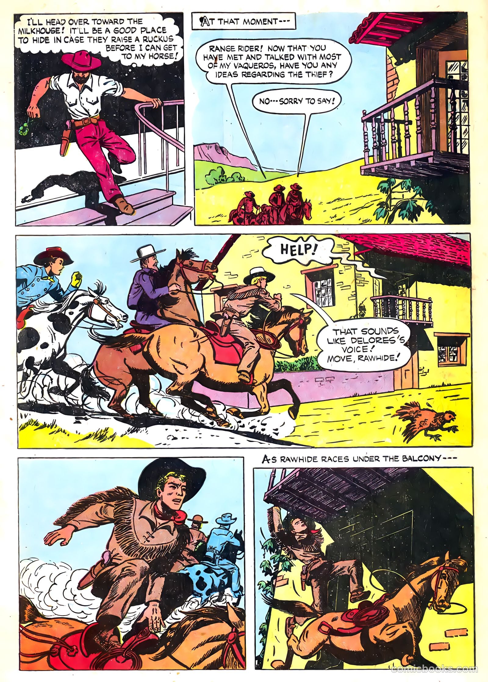 Range Rider #9 (1955) — page 28 of 36