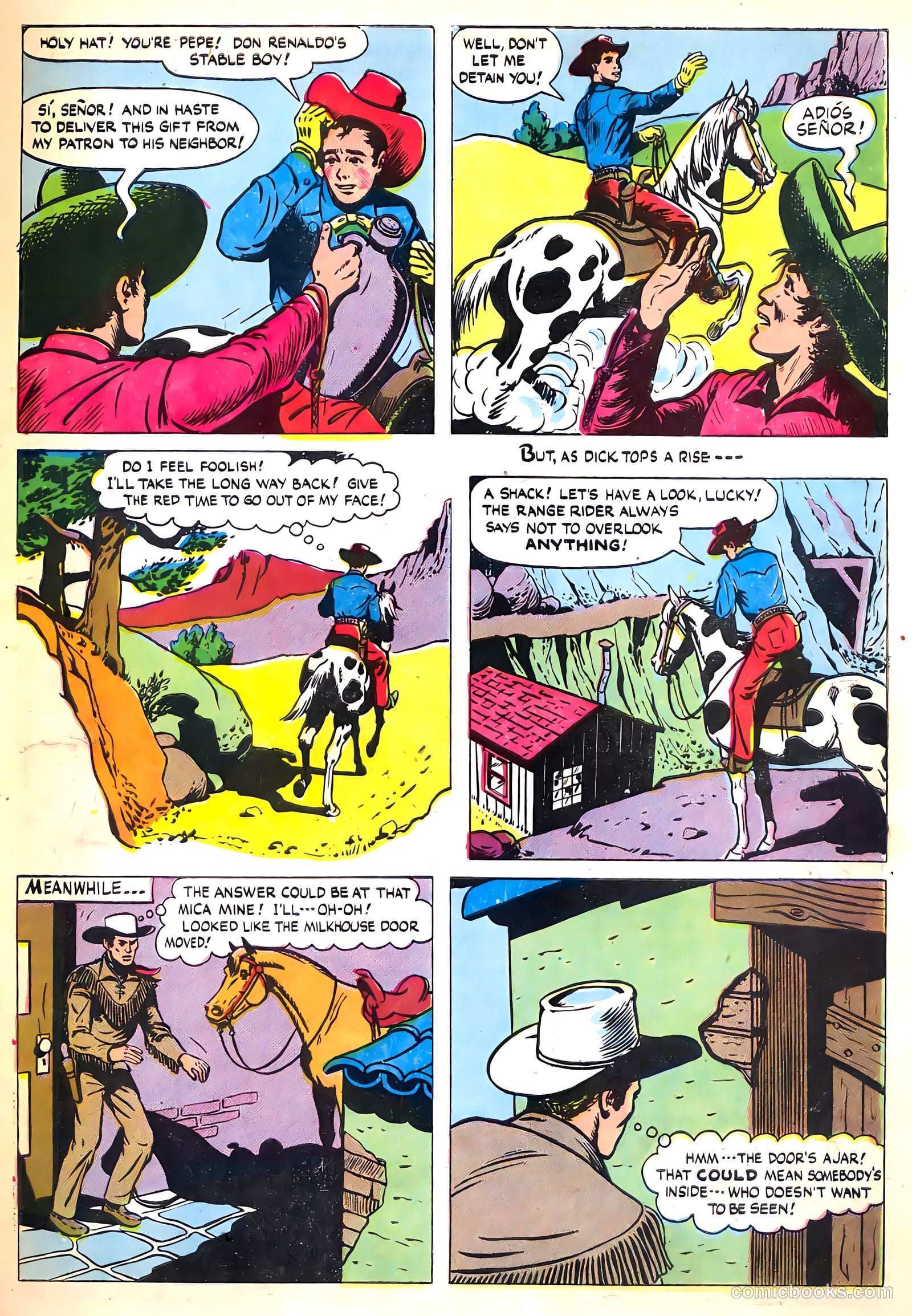 Range Rider #9 (1955) — page 31 of 36