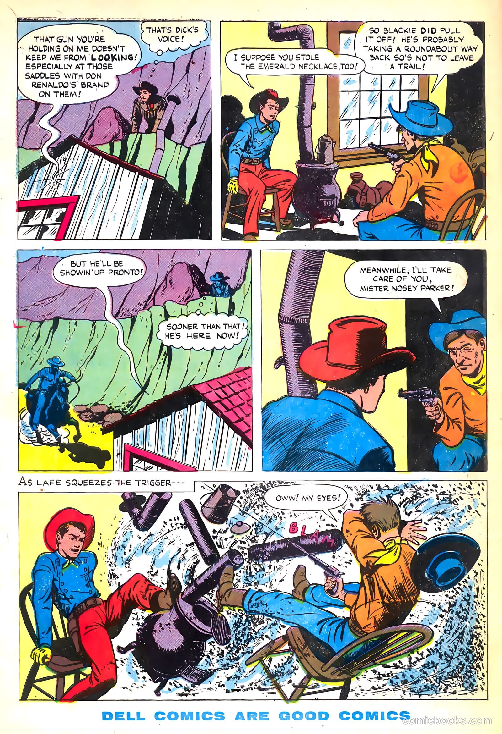 Range Rider #9 (1955) — page 34 of 36
