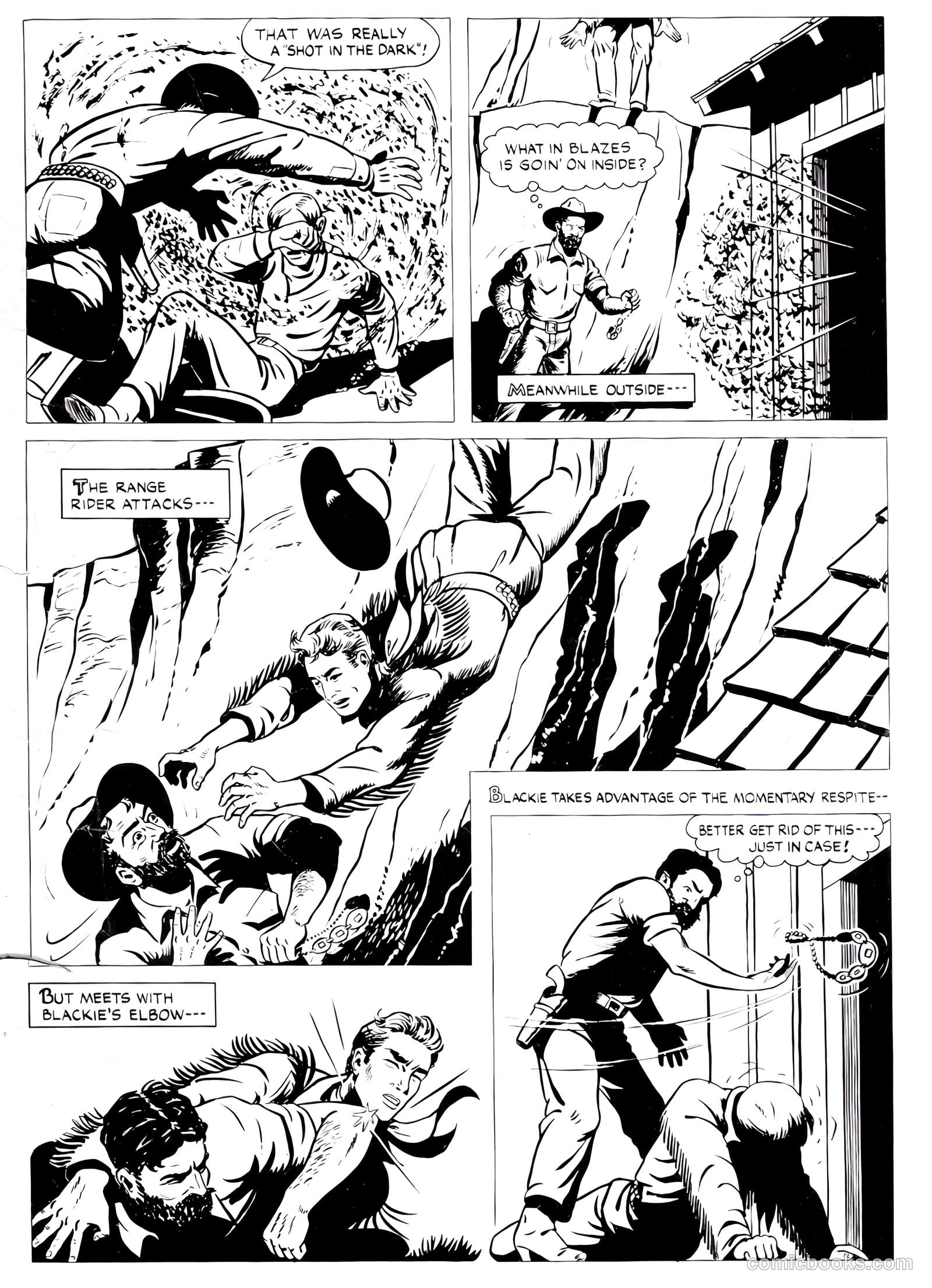 Range Rider #9 (1955) — page 35 of 36