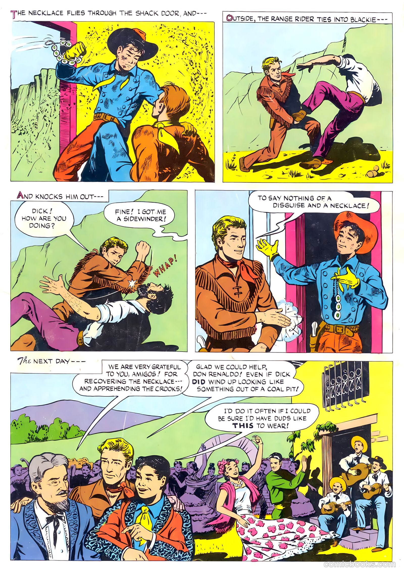 Range Rider #9 (1955) — page 36 of 36