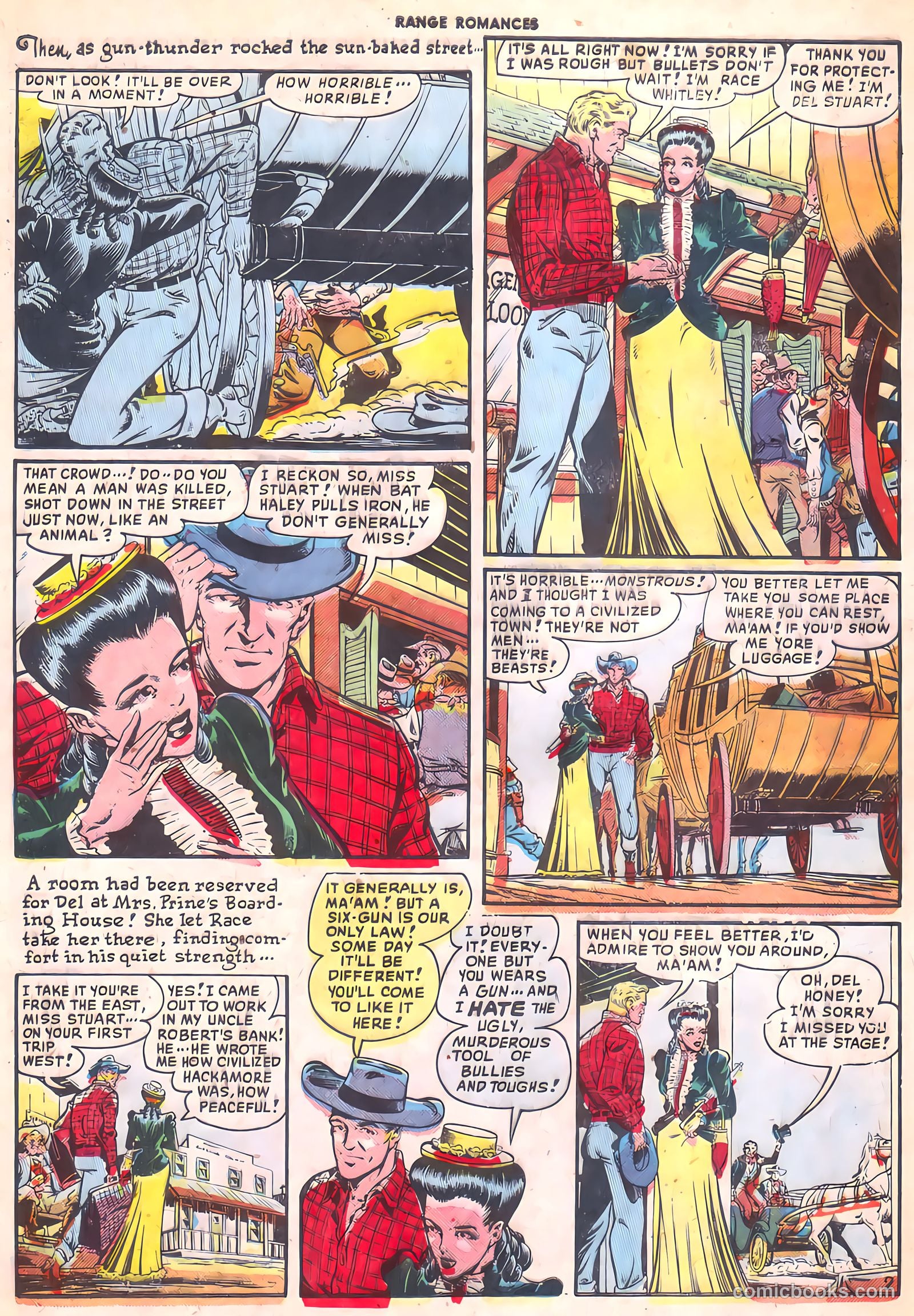 Range Romances #1 (1949) — page 4 of 36