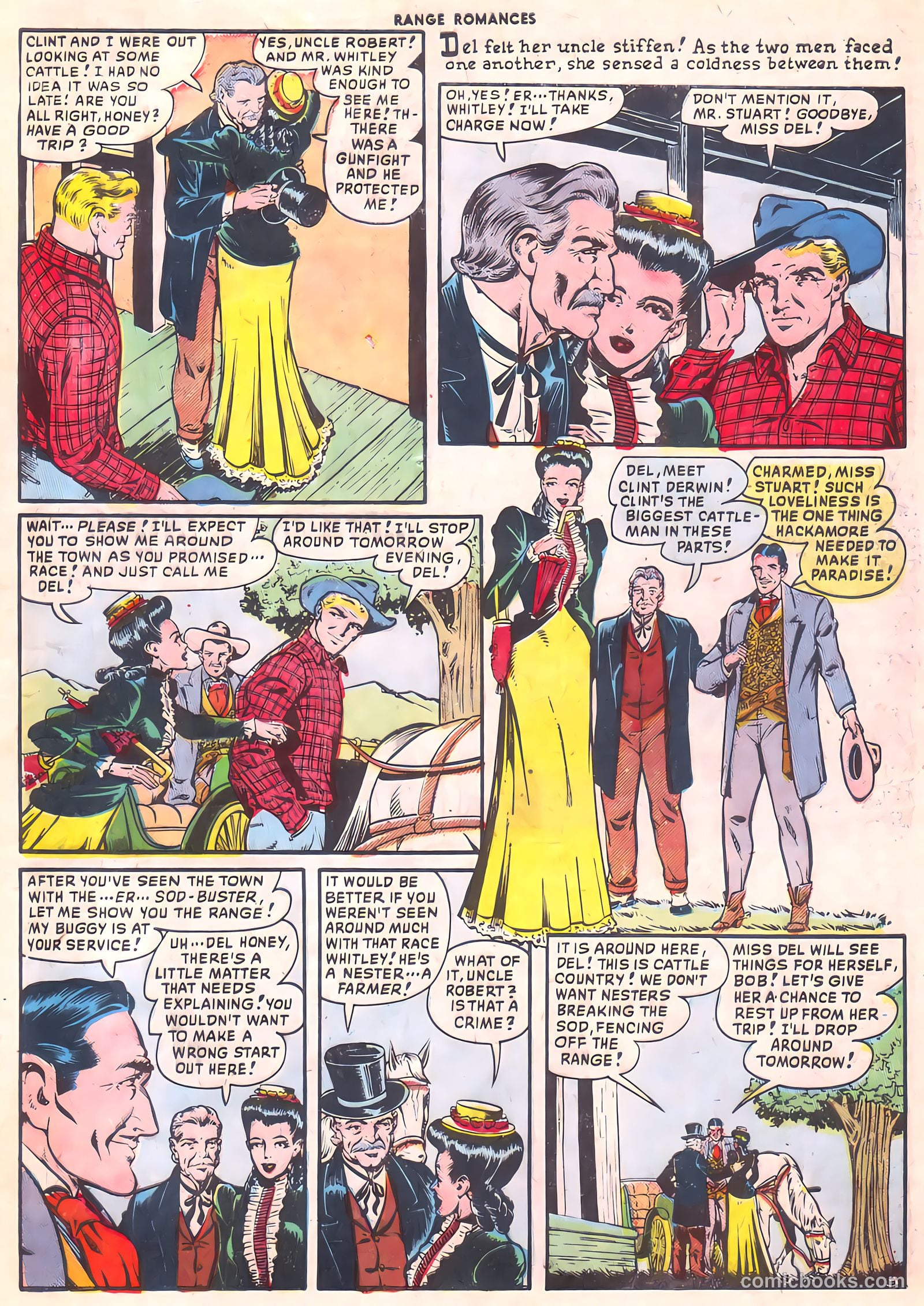 Range Romances #1 (1949) — page 5 of 36