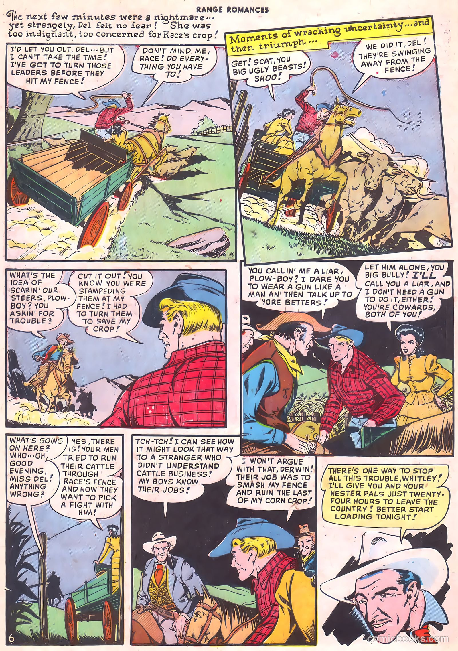 Range Romances #1 (1949) — page 8 of 36
