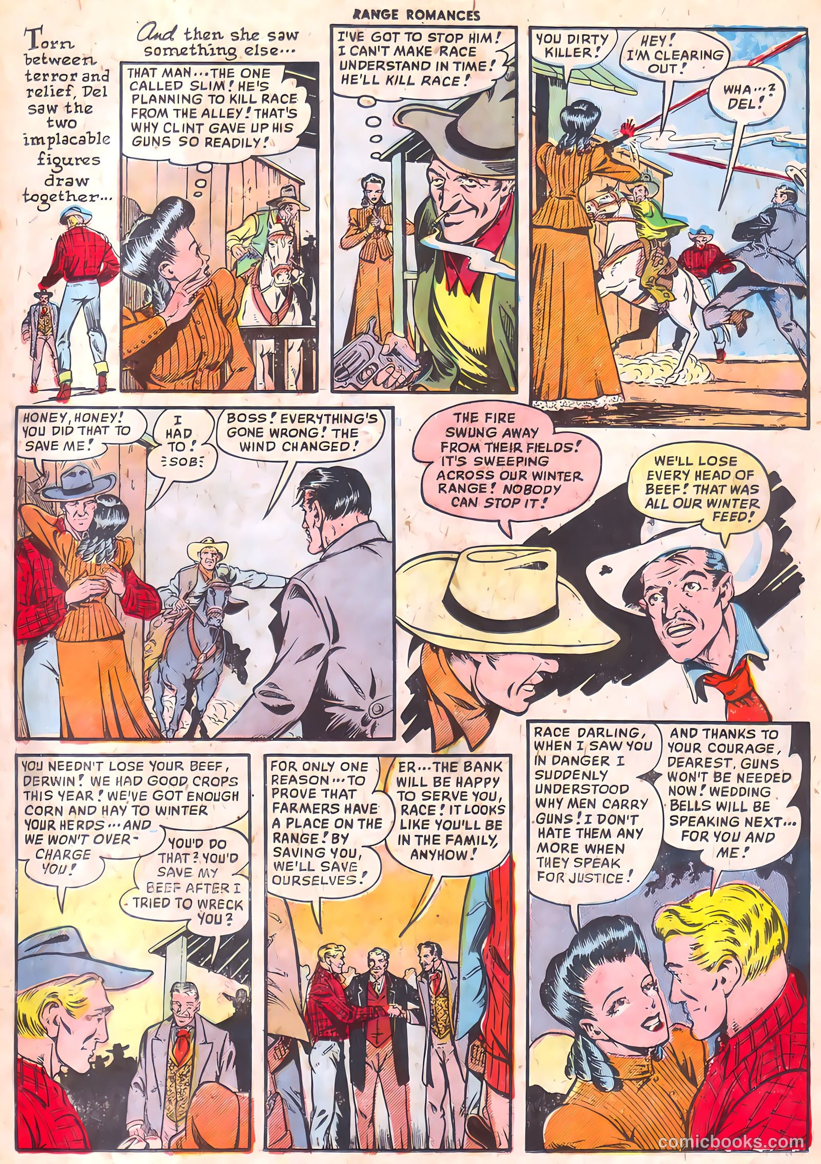 Range Romances #1 (1949) — page 11 of 36