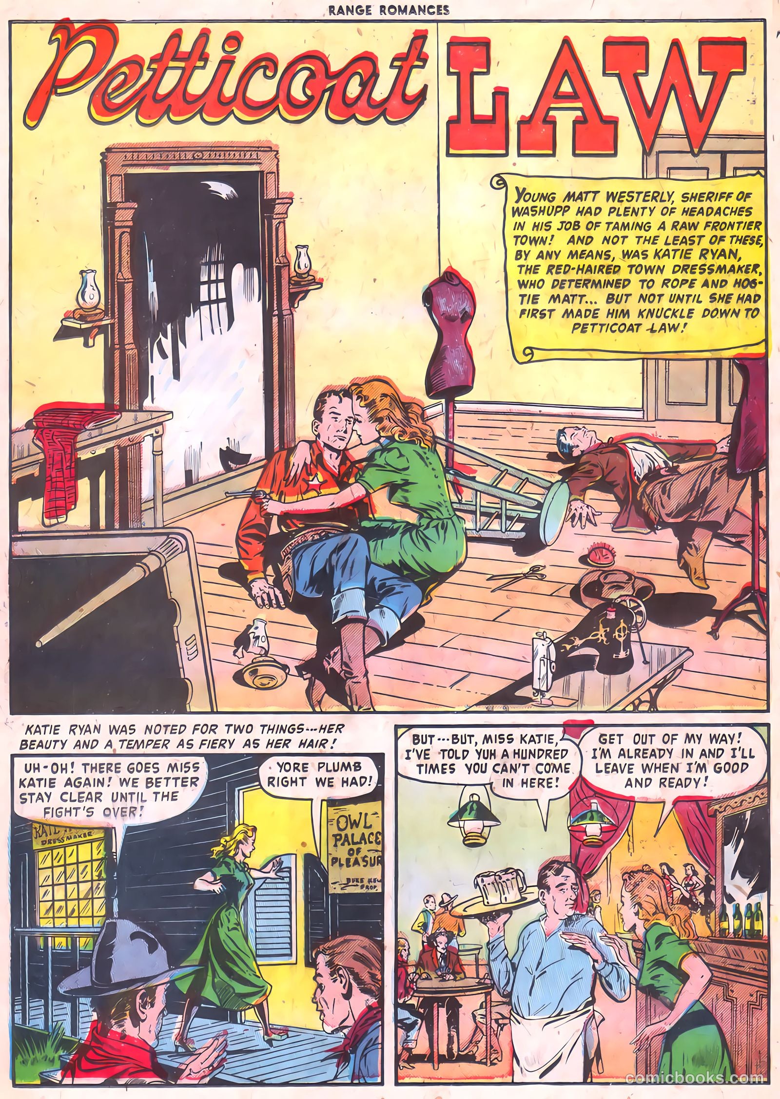 Range Romances #1 (1949) — page 12 of 36