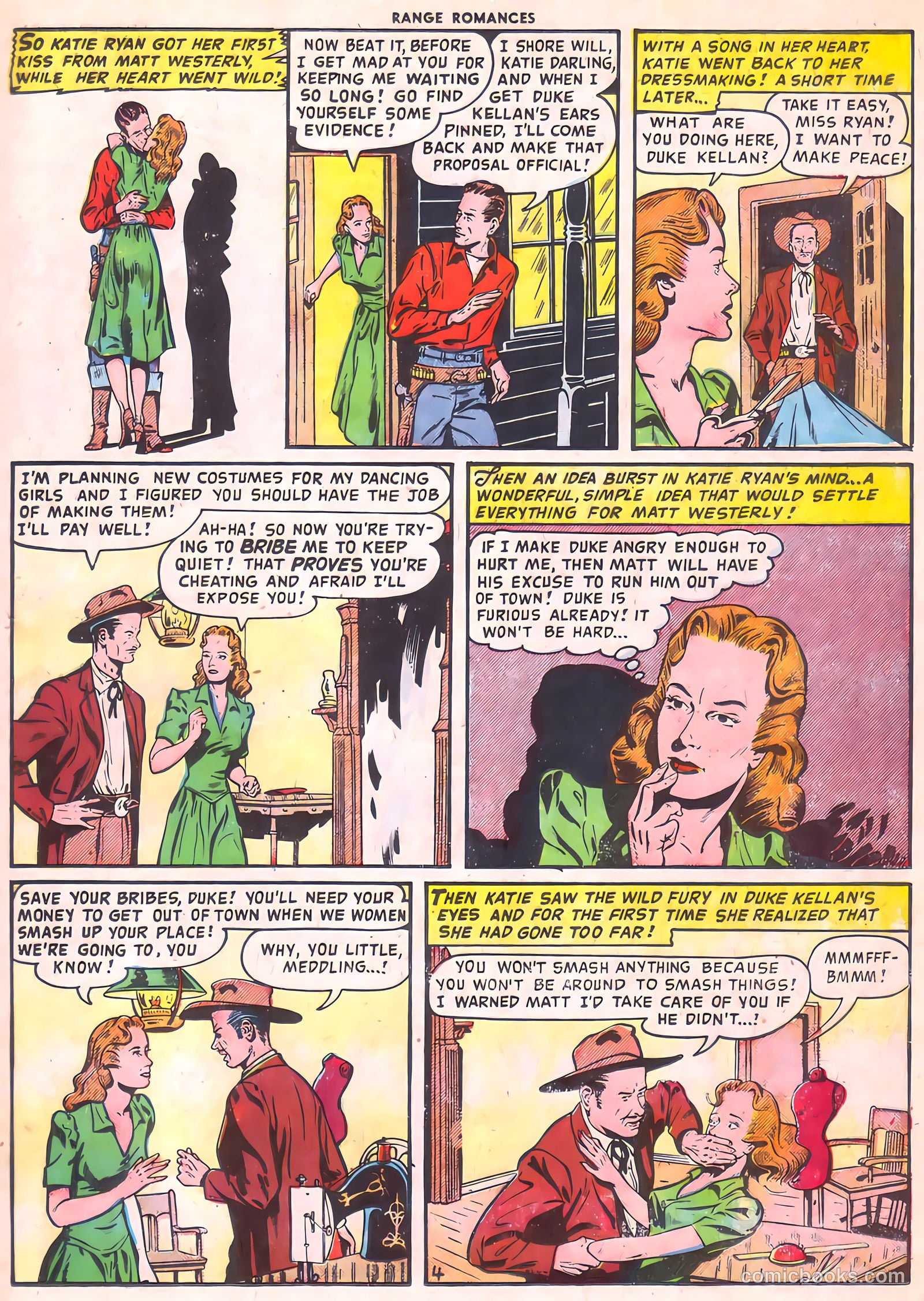 Range Romances #1 (1949) — page 15 of 36
