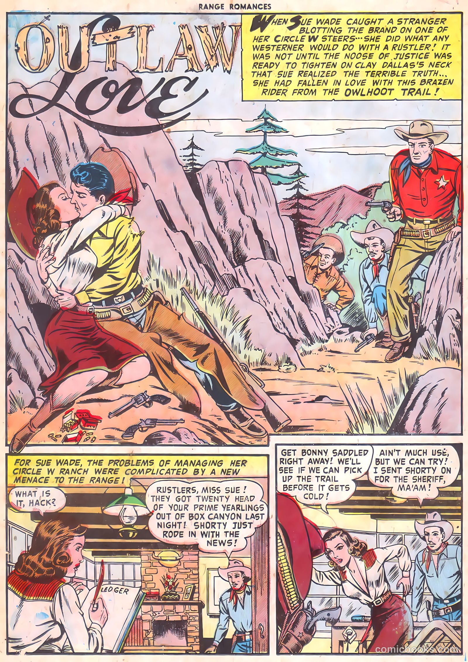 Range Romances #1 (1949) — page 18 of 36
